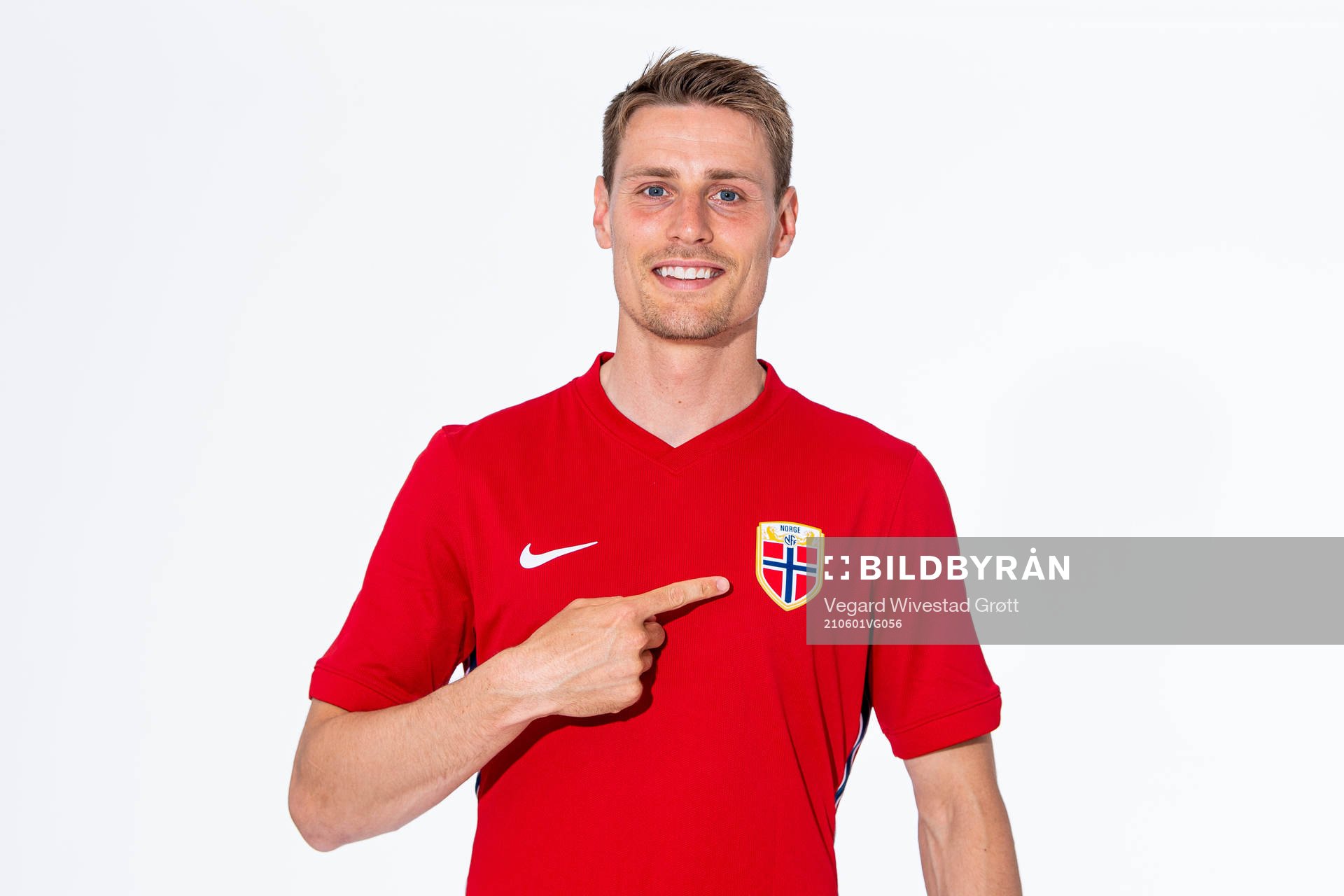 Kristoffer Zachariassen of the Norwegian national football