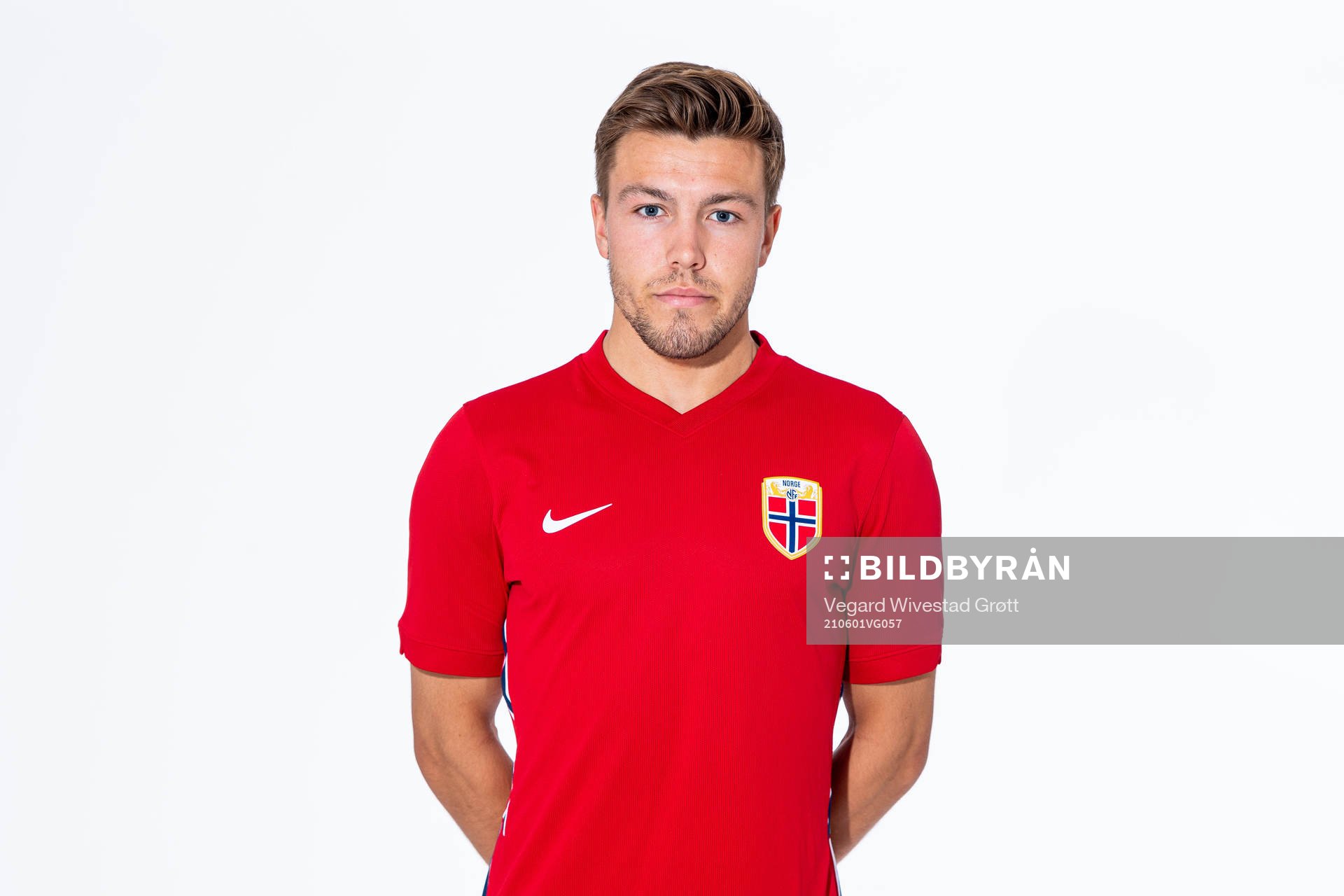 Fredrik André Bjørkan of the Norwegian national football