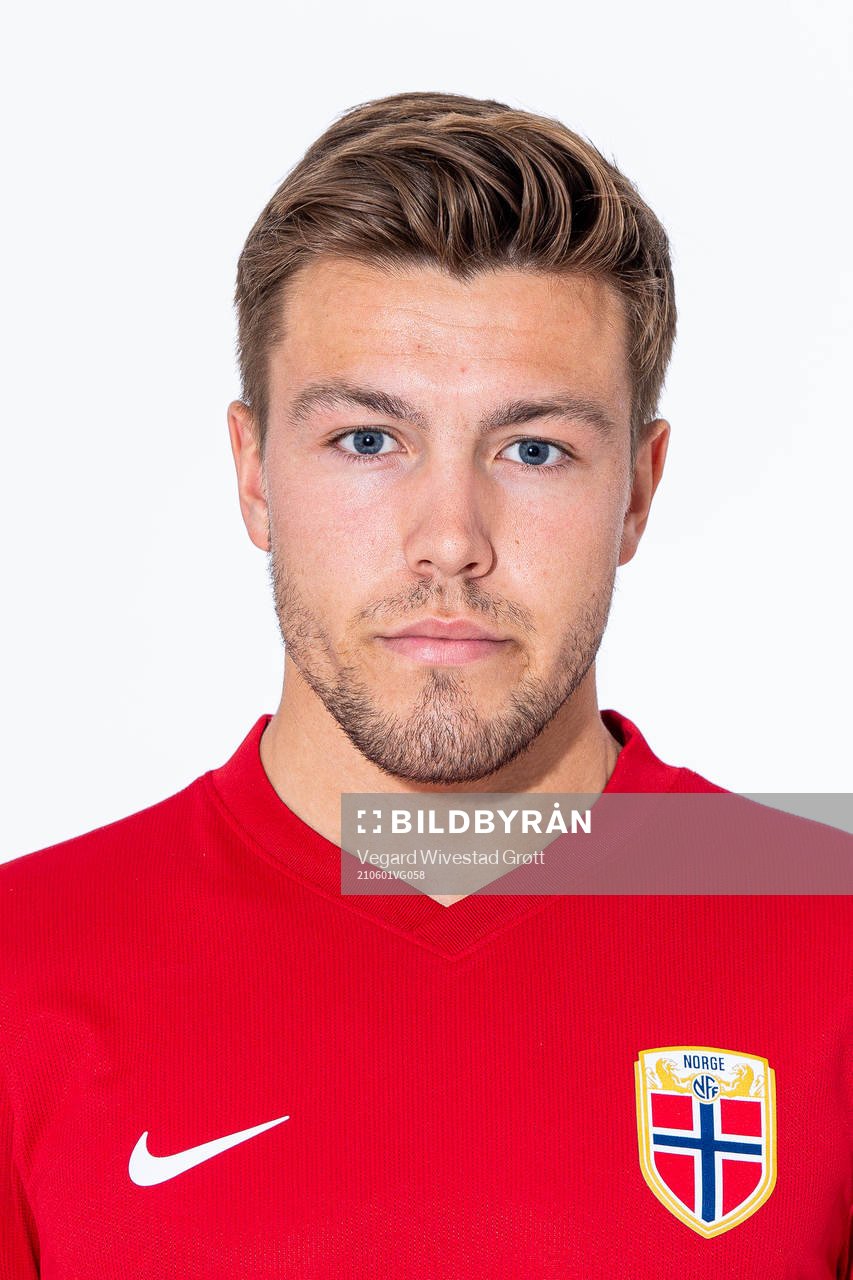 Fredrik André Bjørkan of the Norwegian national football