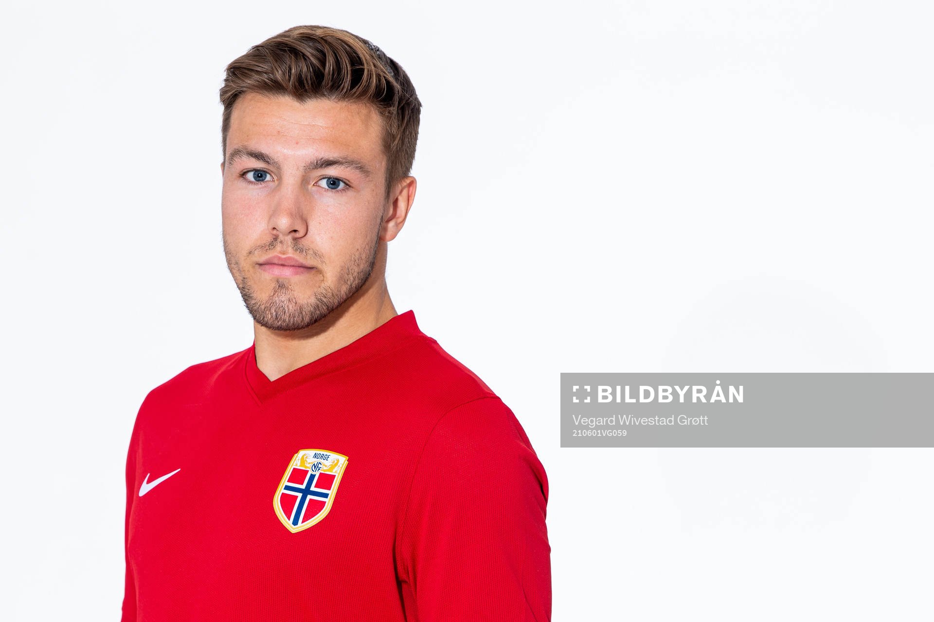Fredrik André Bjørkan of the Norwegian national football