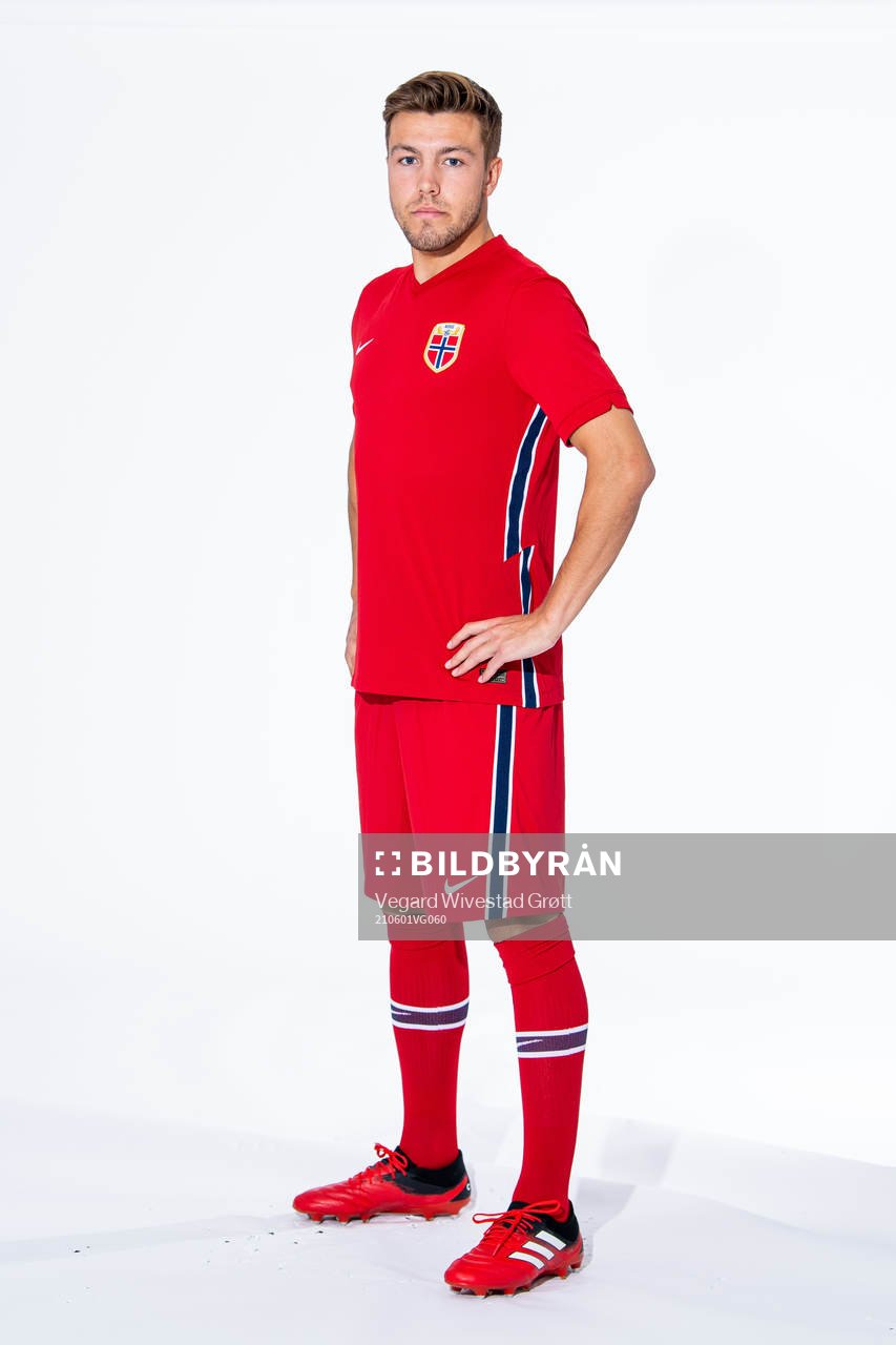 Fredrik André Bjørkan of the Norwegian national football