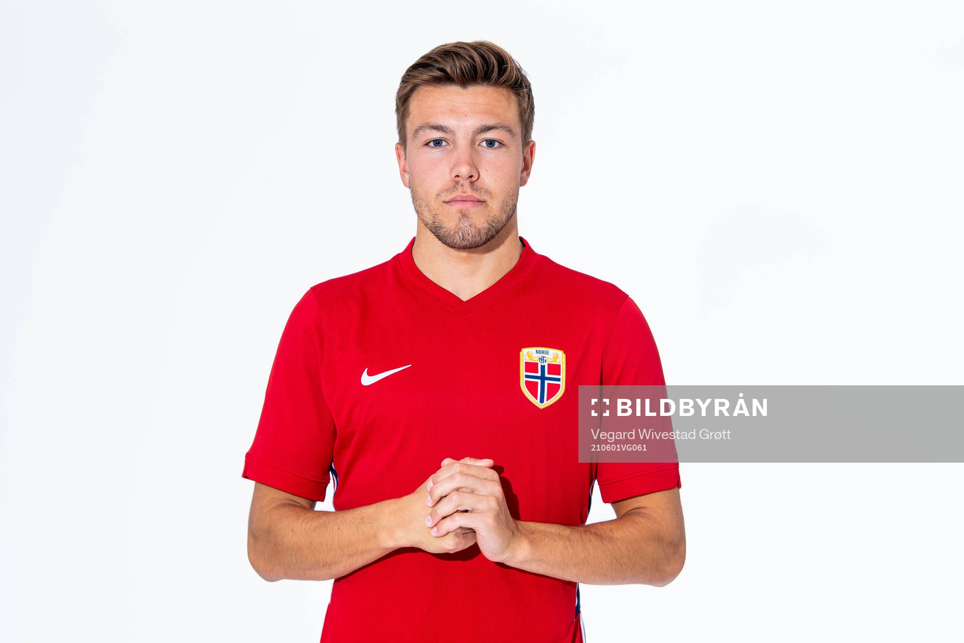 Fredrik André Bjørkan of the Norwegian national football