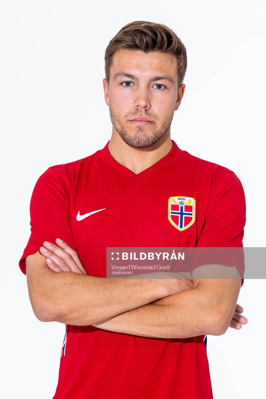 Fredrik André Bjørkan of the Norwegian national football