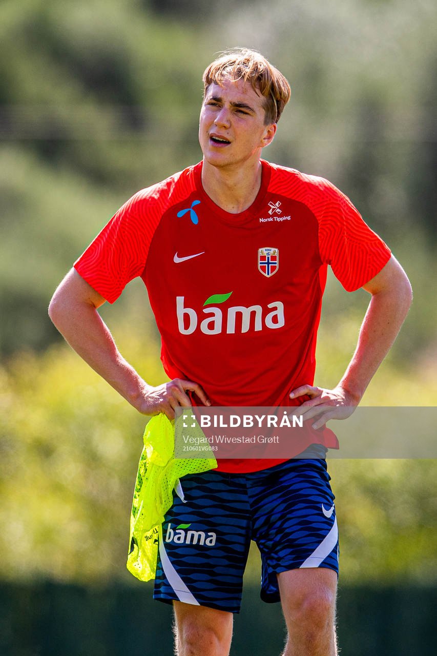 Kristian Thorstvedt of the Norwegian national football team