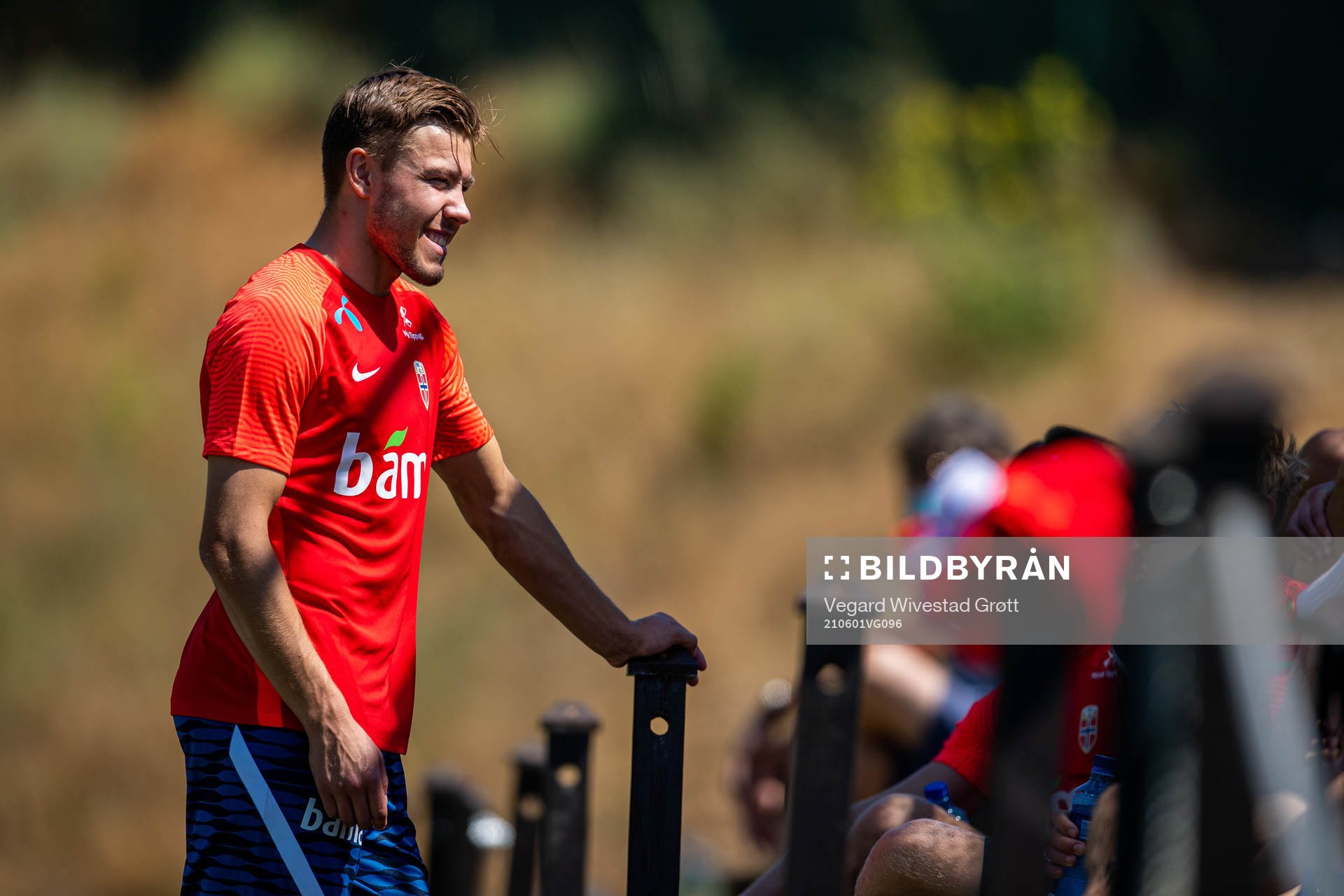 Fredrik André Bjørkan of the Norwegian national football