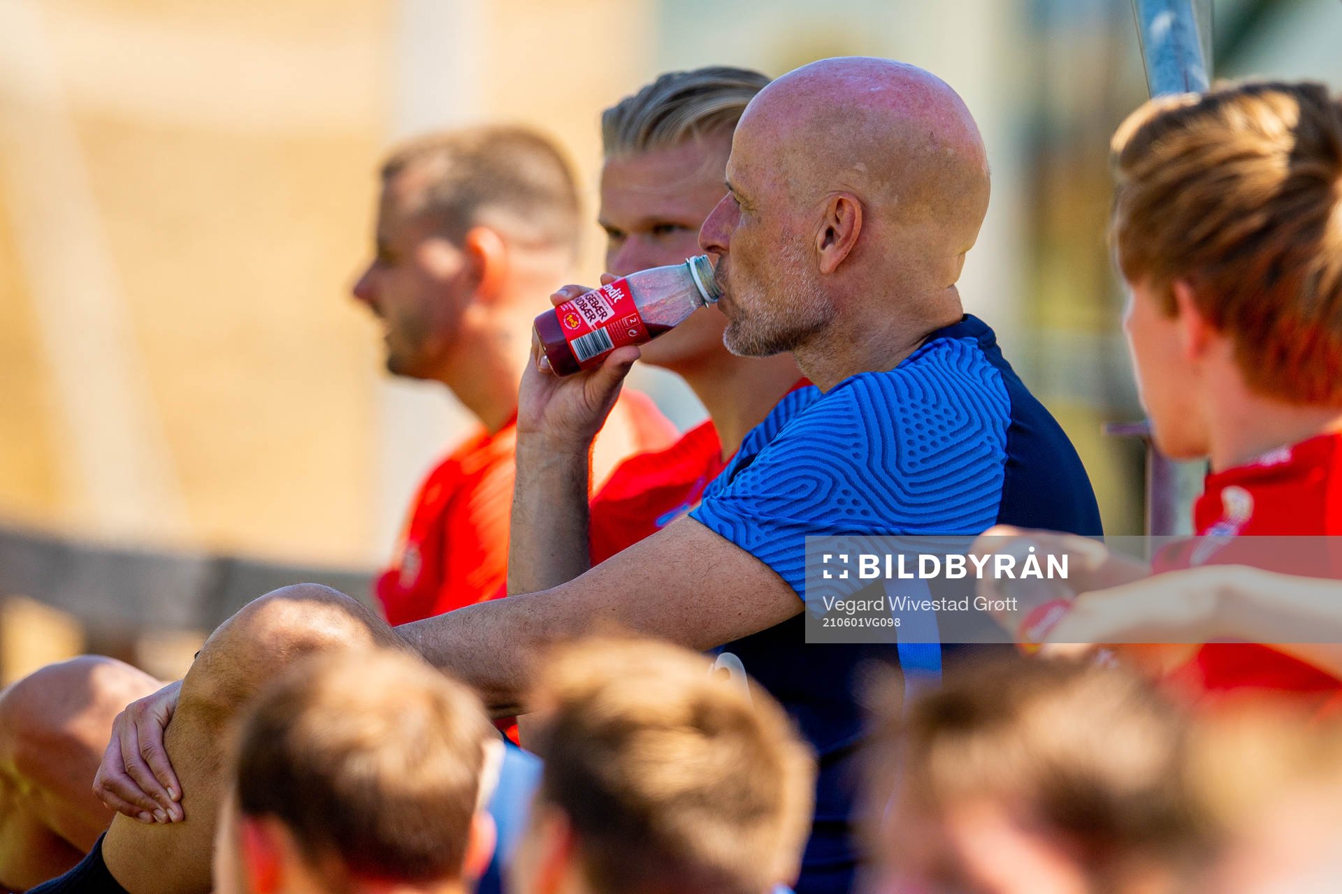 Ståle Solbakken, head coach of the Norwegian national