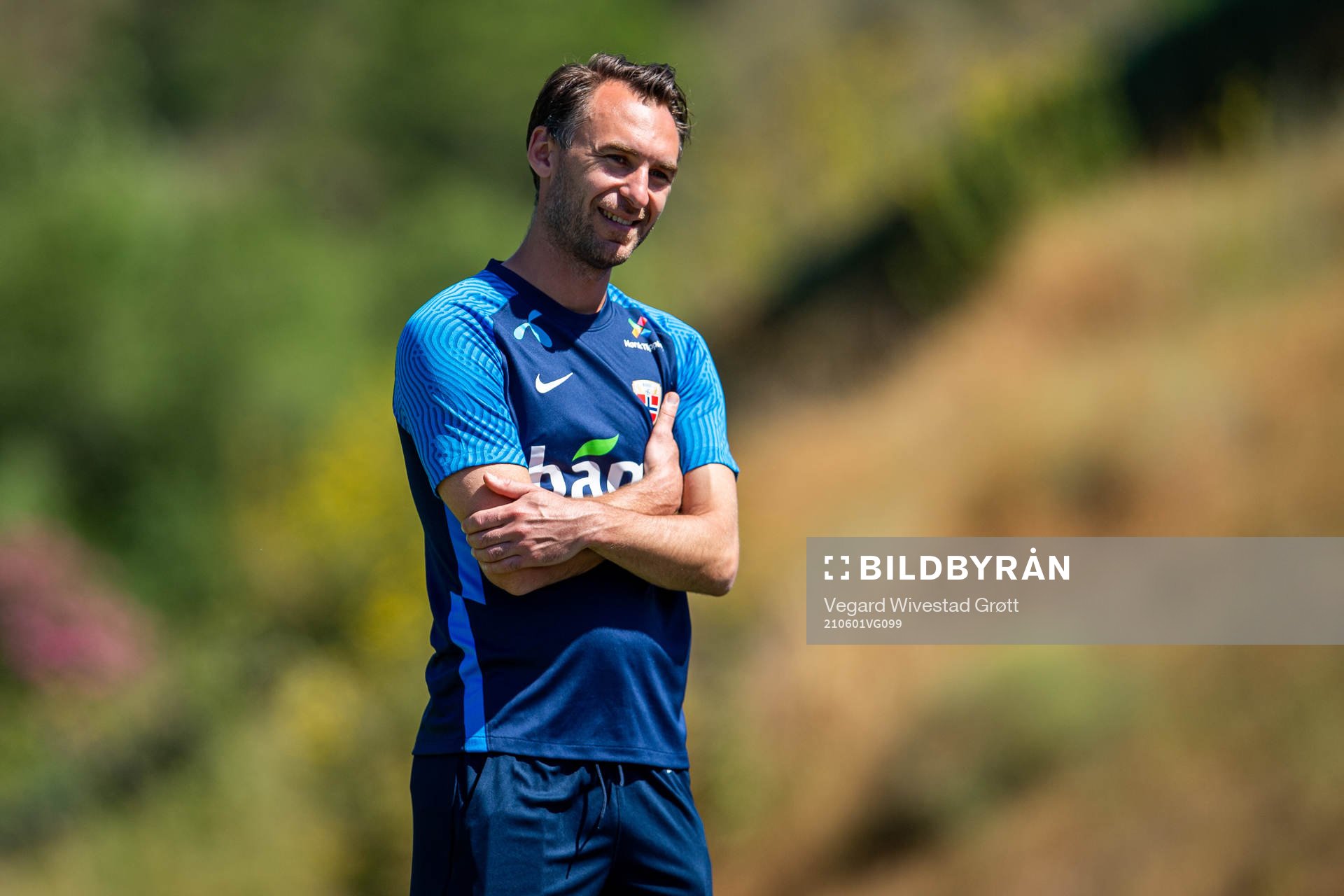 Sigurd Ertsås, kit manager of the Norwegian national