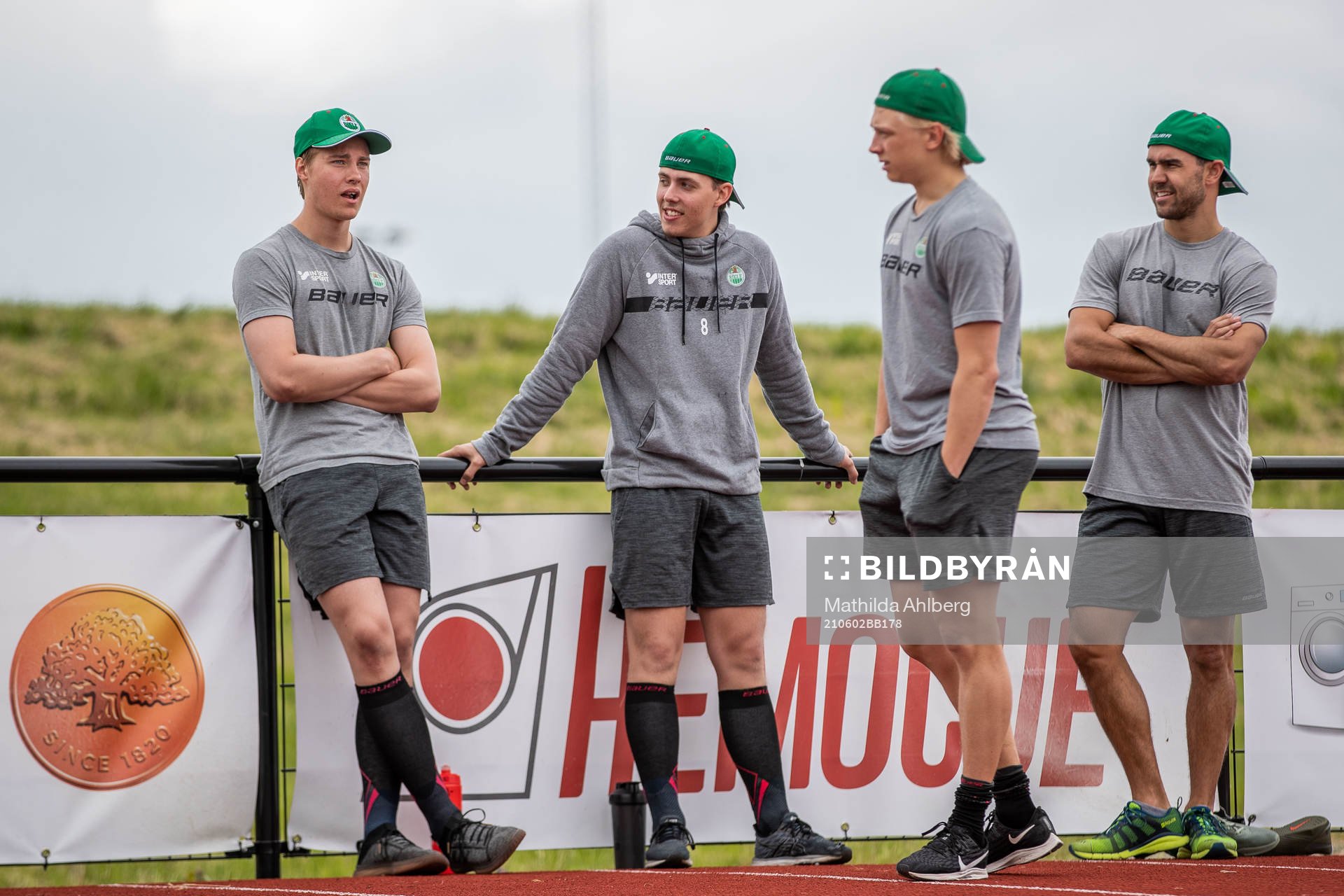 Calle Clang, Samuel Johannesson, Samuel Jonsson och Ludvig