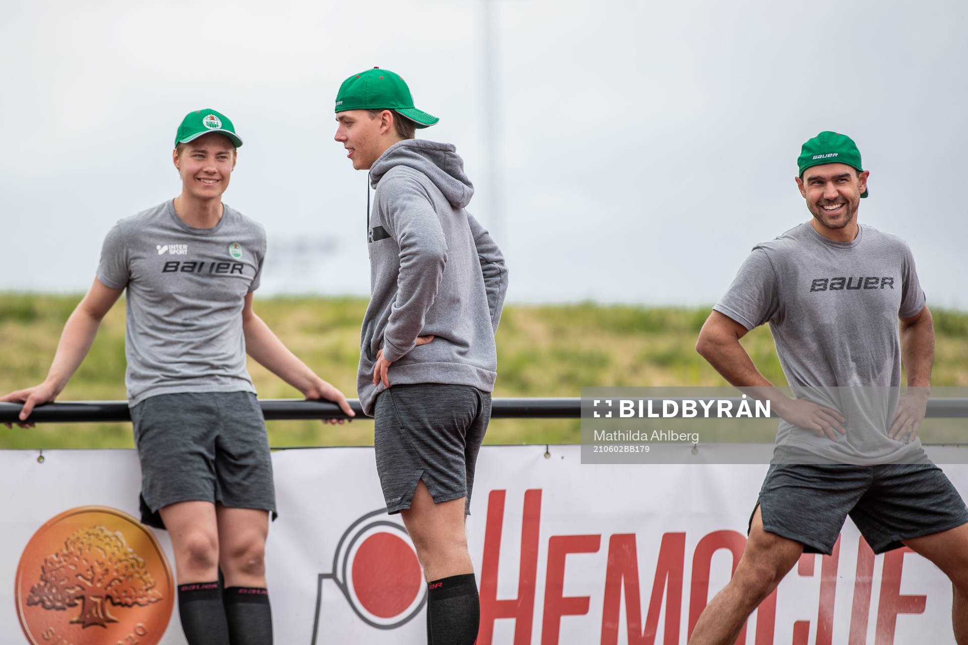 Calle Clang, Samuel Johannesson och Ludvig Larsson