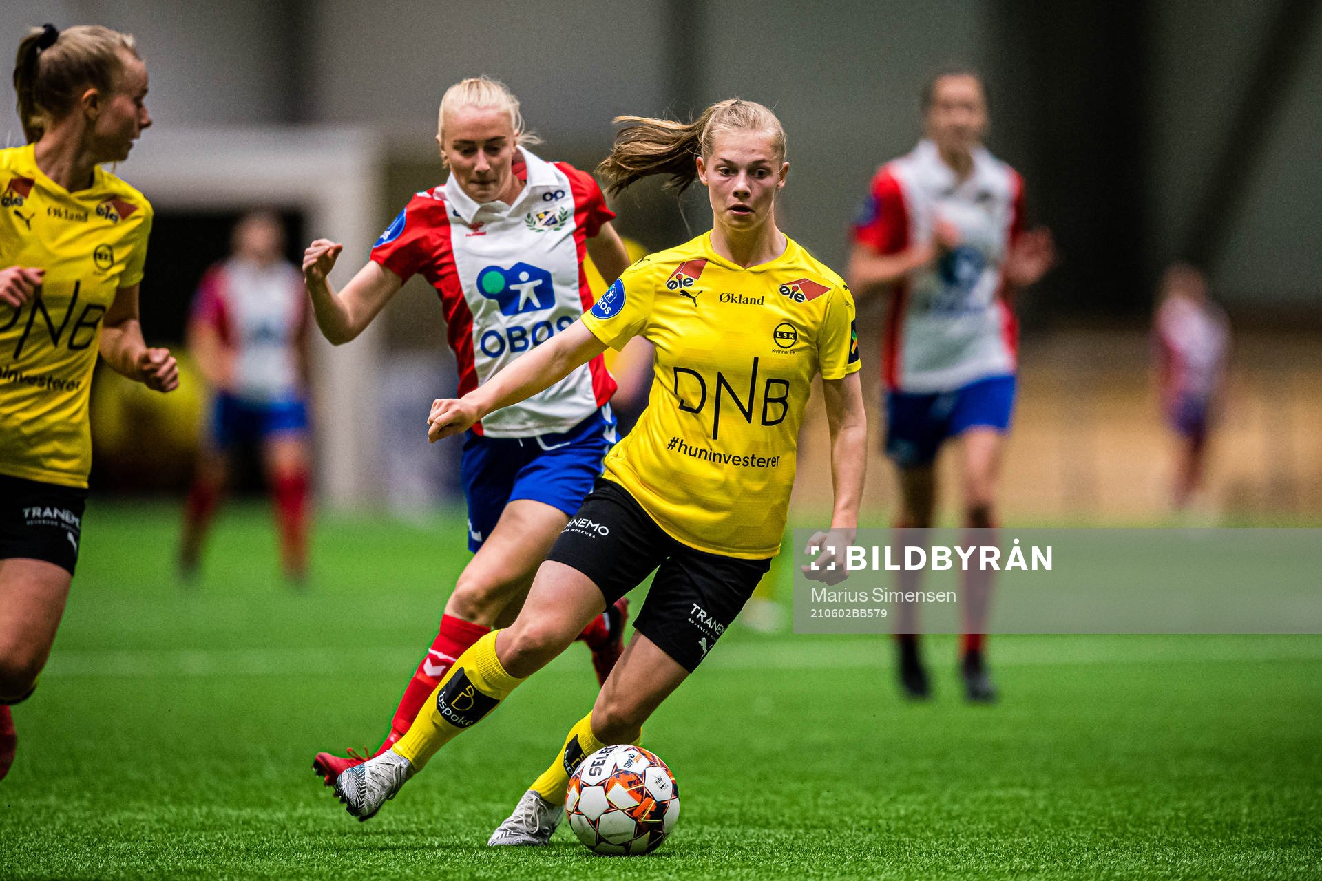 Mille Ivi Christensen of LSK Kvinner