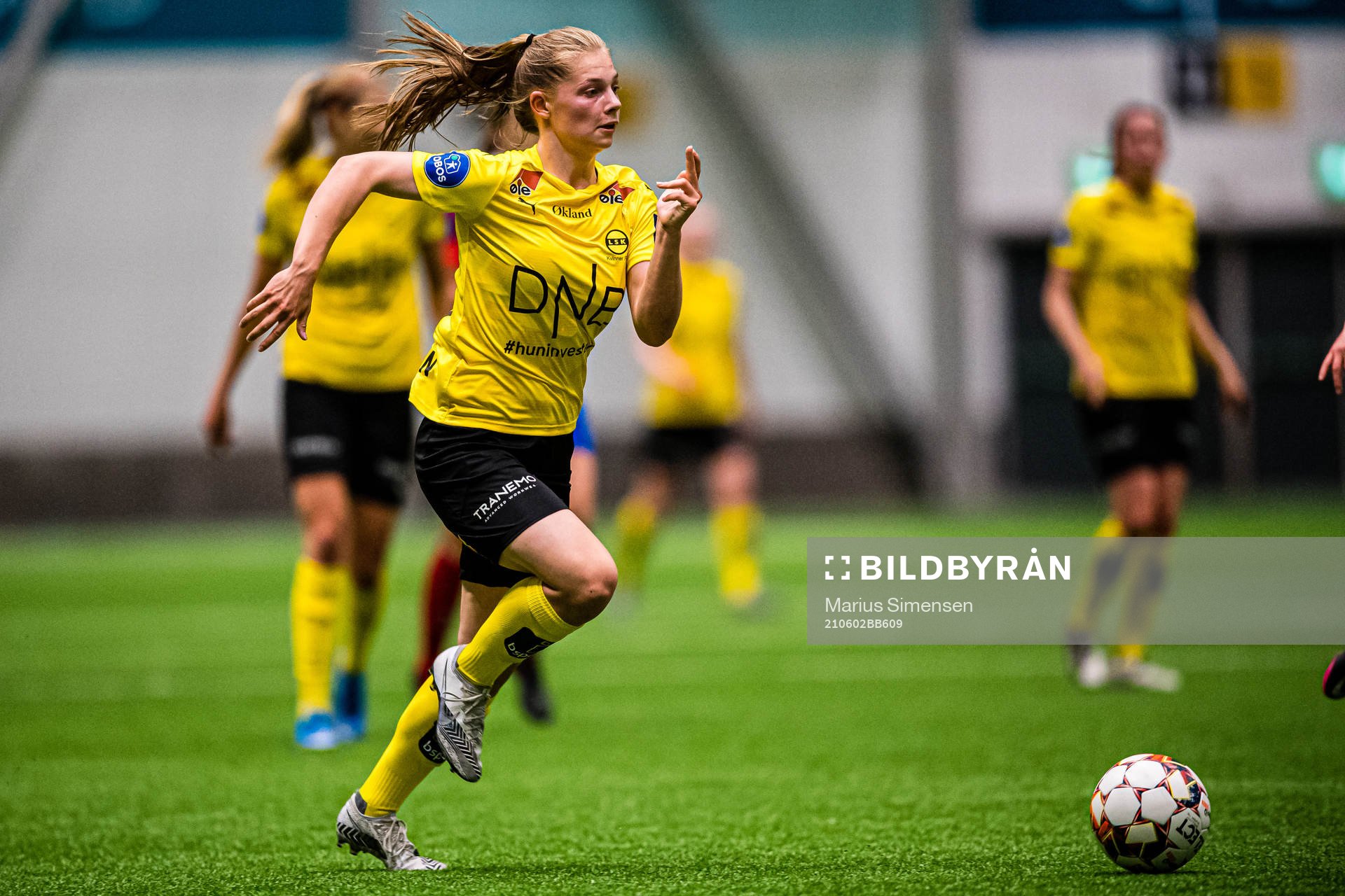 Mille Ivi Christensen of LSK Kvinner