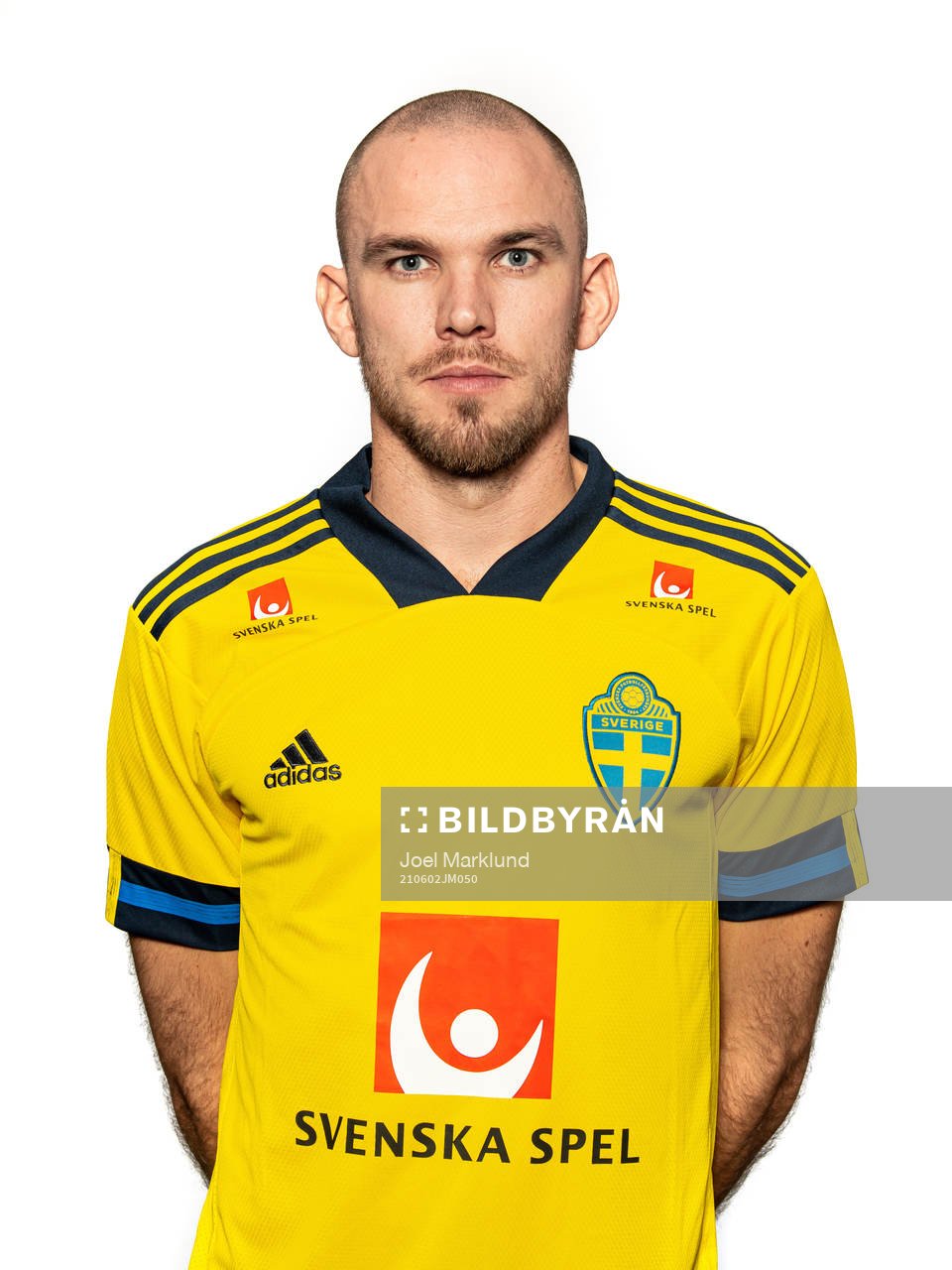 191112 Marcus Danielson of the Swedish national football