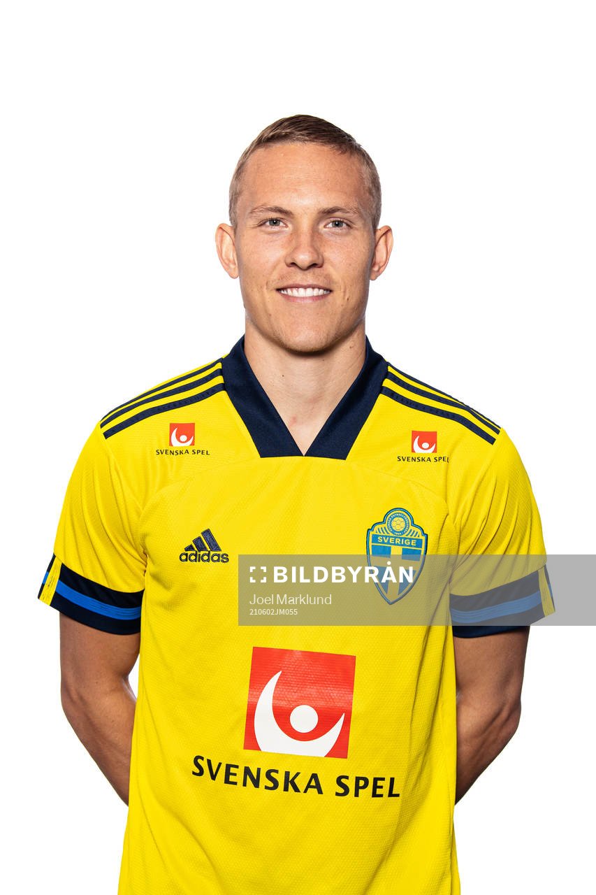 200902 Ludwig Augustinsson of the Swedish national football