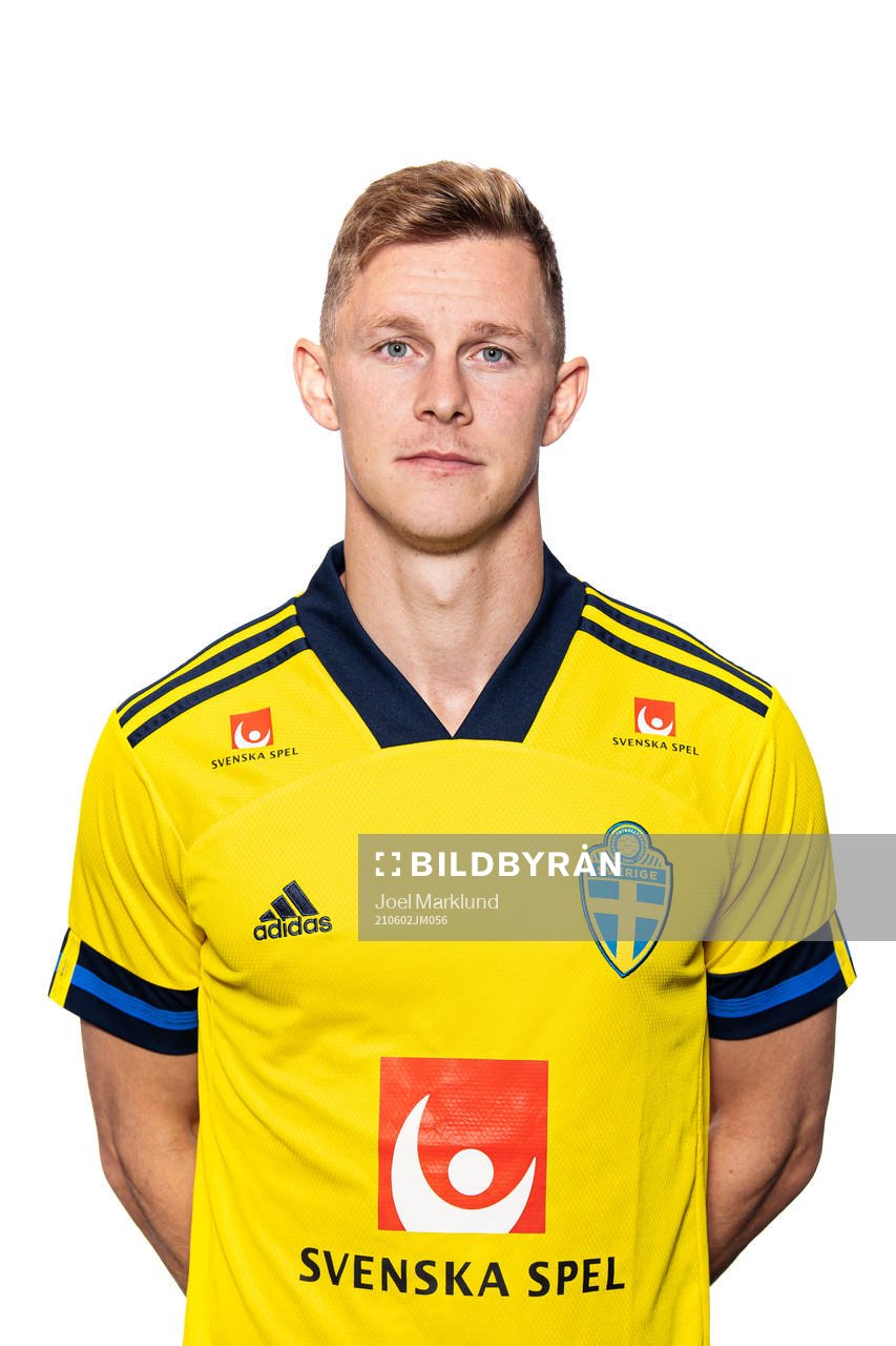 200902 Emil Krafth of the Swedish national football team