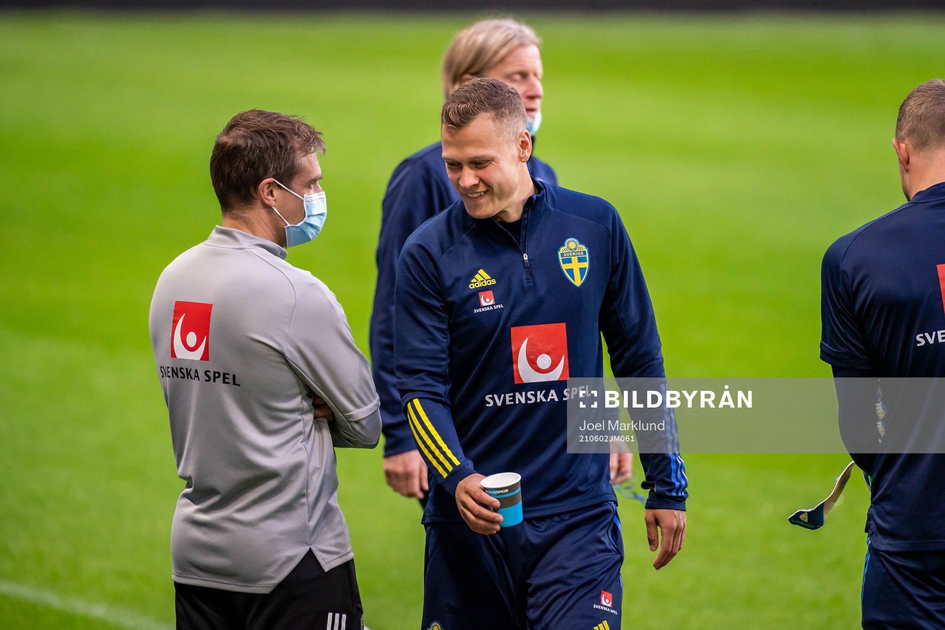 Viktor Claesson of the Swedish national football team