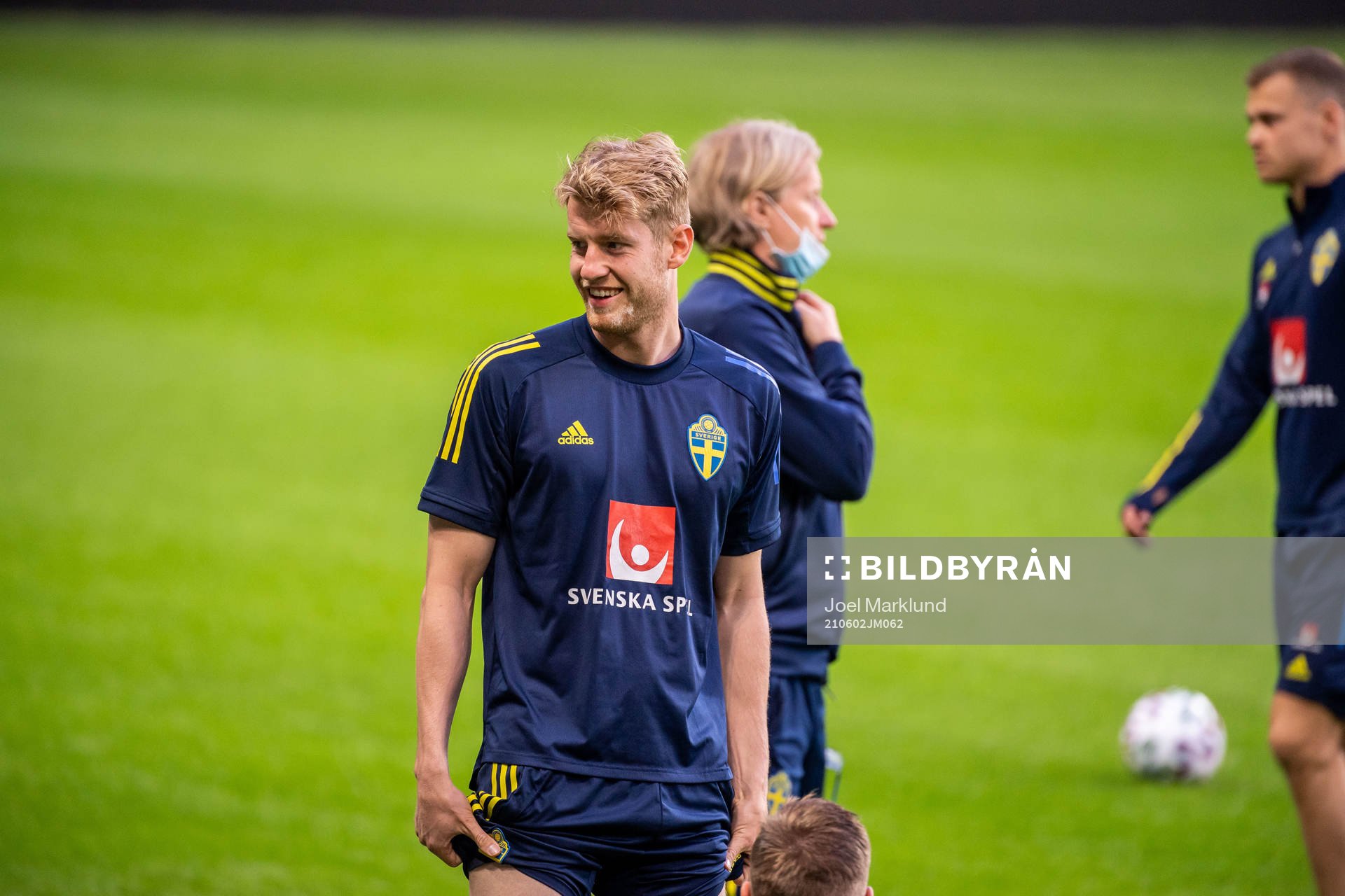 Filip Helander of the Swedish national football team