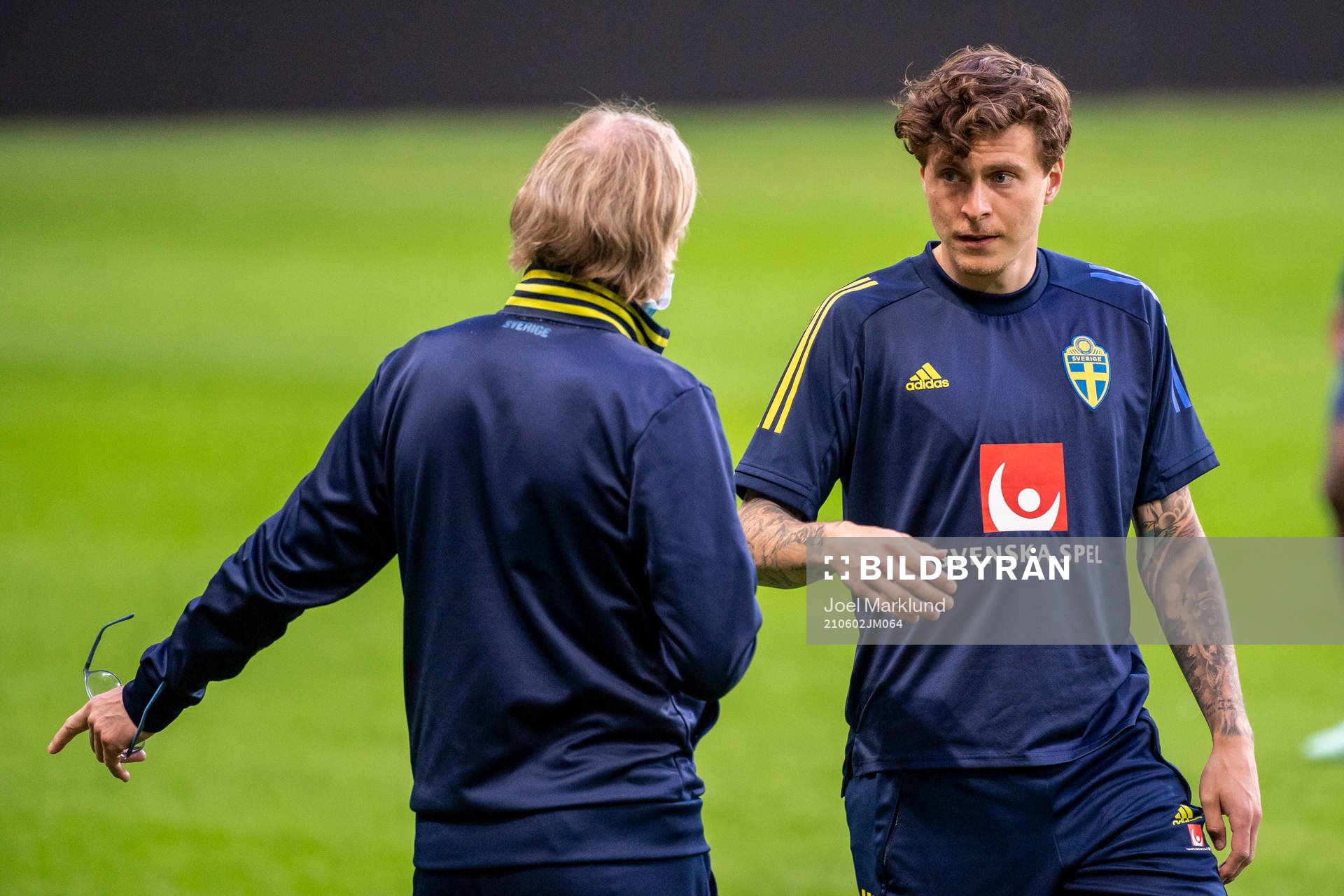 Victor Nilsson Lindelöf of the Swedish national football