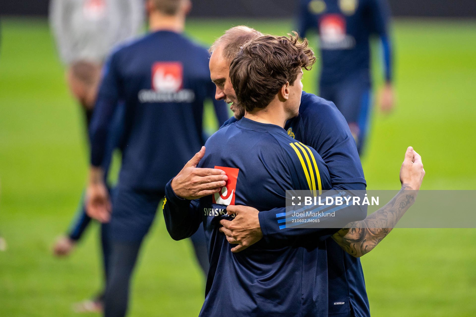 Victor Nilsson Lindelöf and Andreas Granqvist  of the