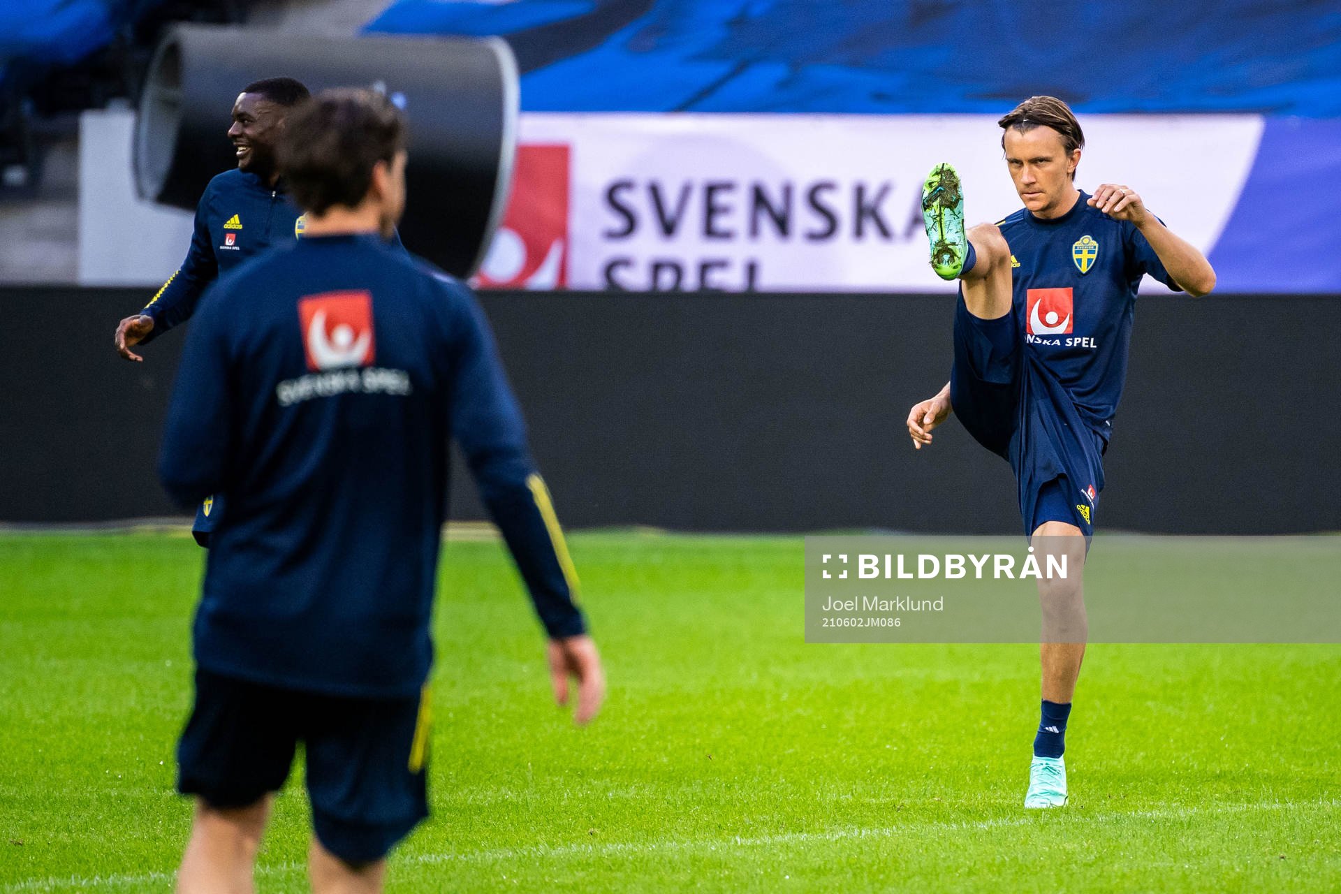Kristoffer Olsson of the Swedish national football team