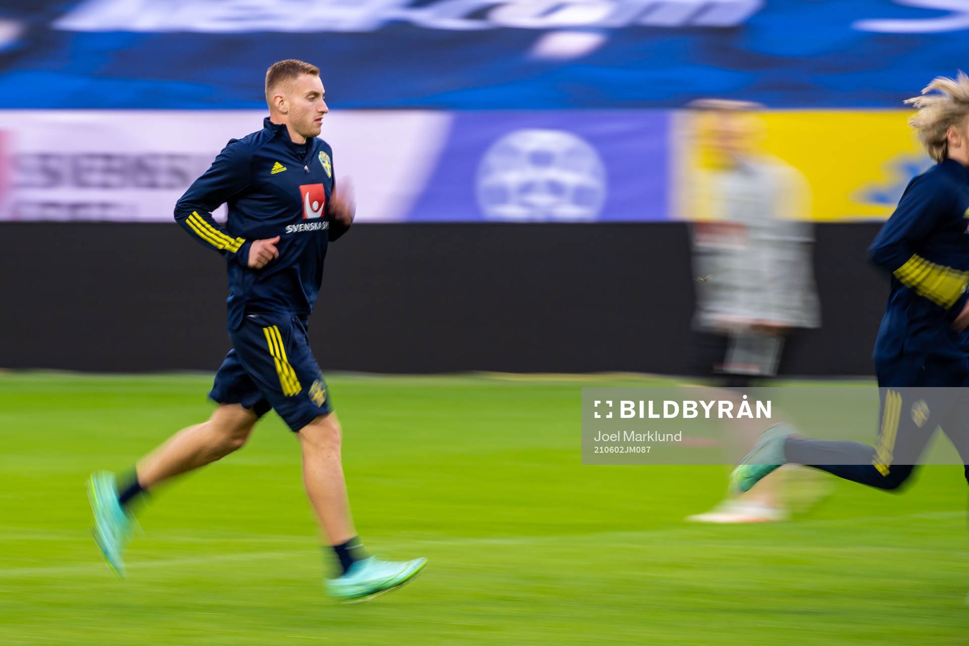Dejan Kulusevski of the Swedish national football team