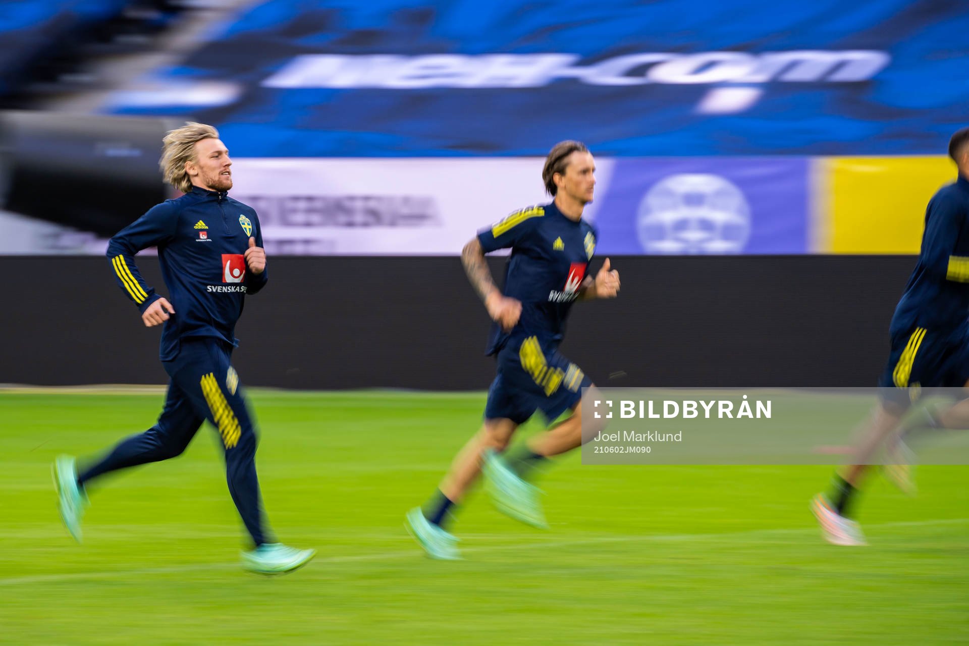 Emil Forsberg of the Swedish national football team