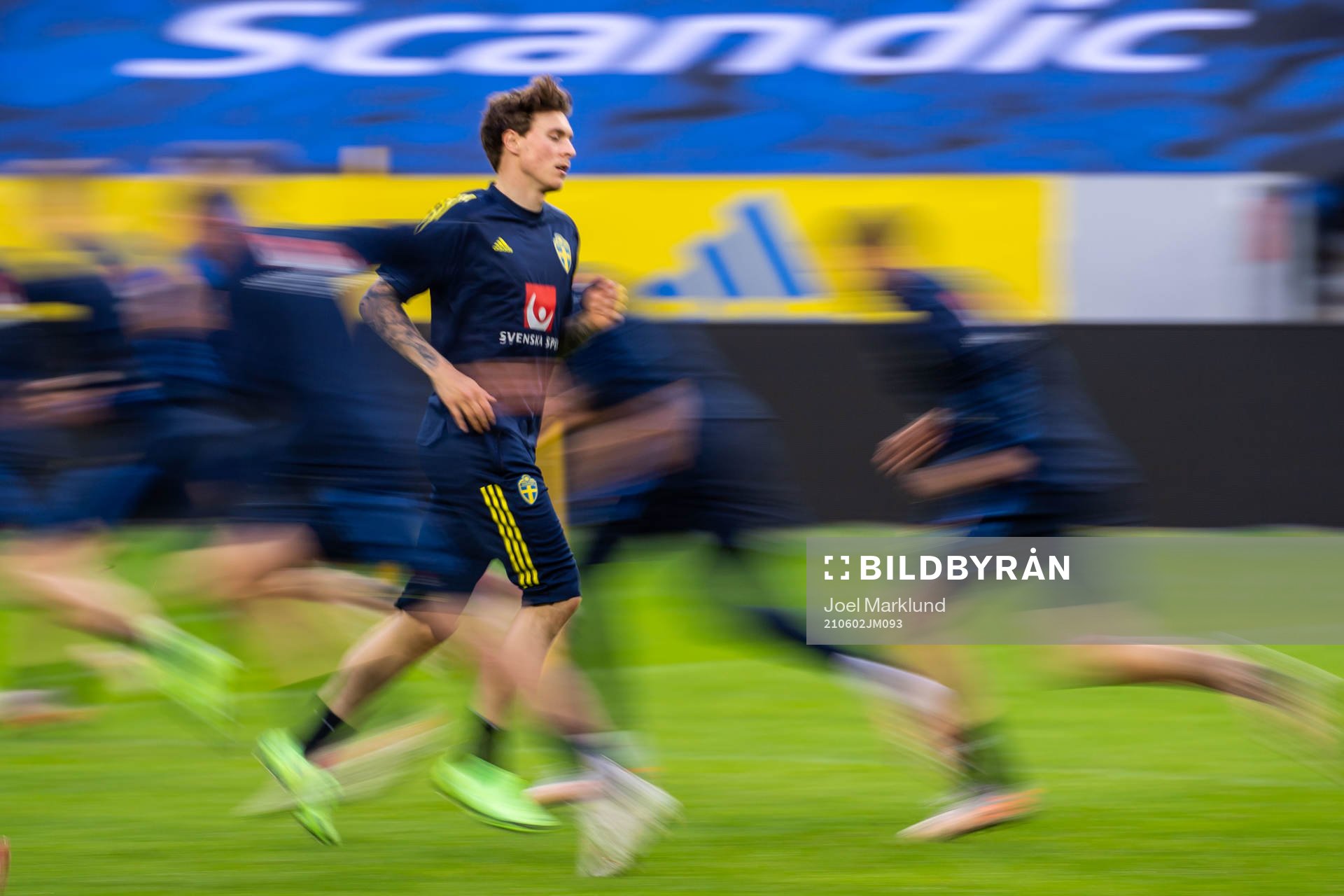Victor Nilsson Lindelöf of the Swedish national football