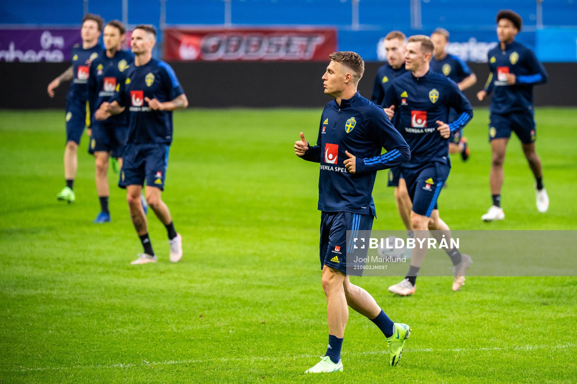 Mattias Svanberg of the Swedish national football team