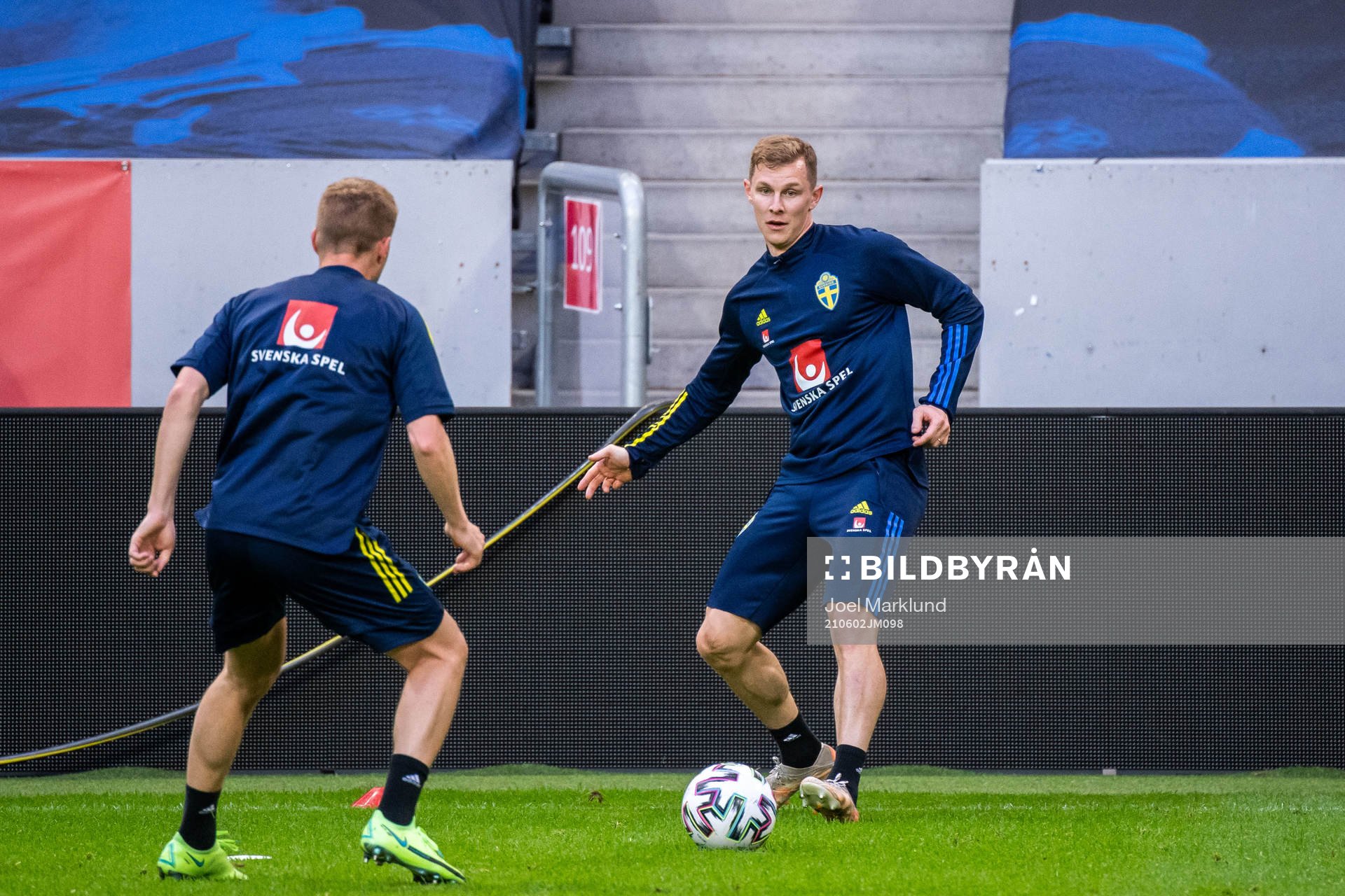 Emil Krafth of the Swedish national football team