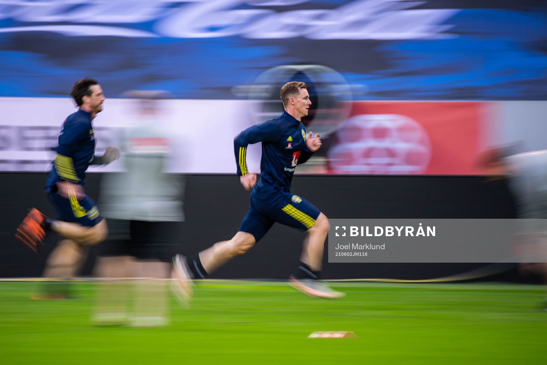 Emil Krafth of the Swedish national football team