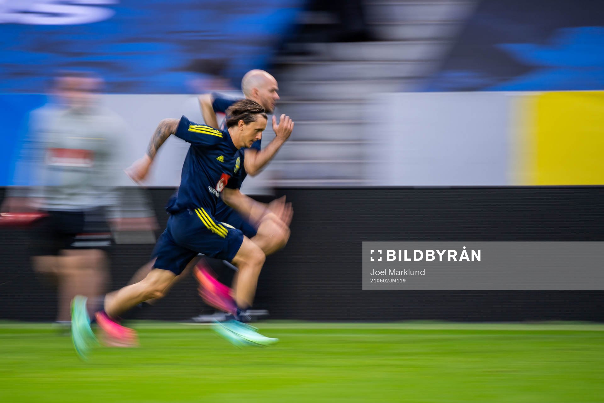 Kristoffer Olsson and Marcus Danielson of the Swedish