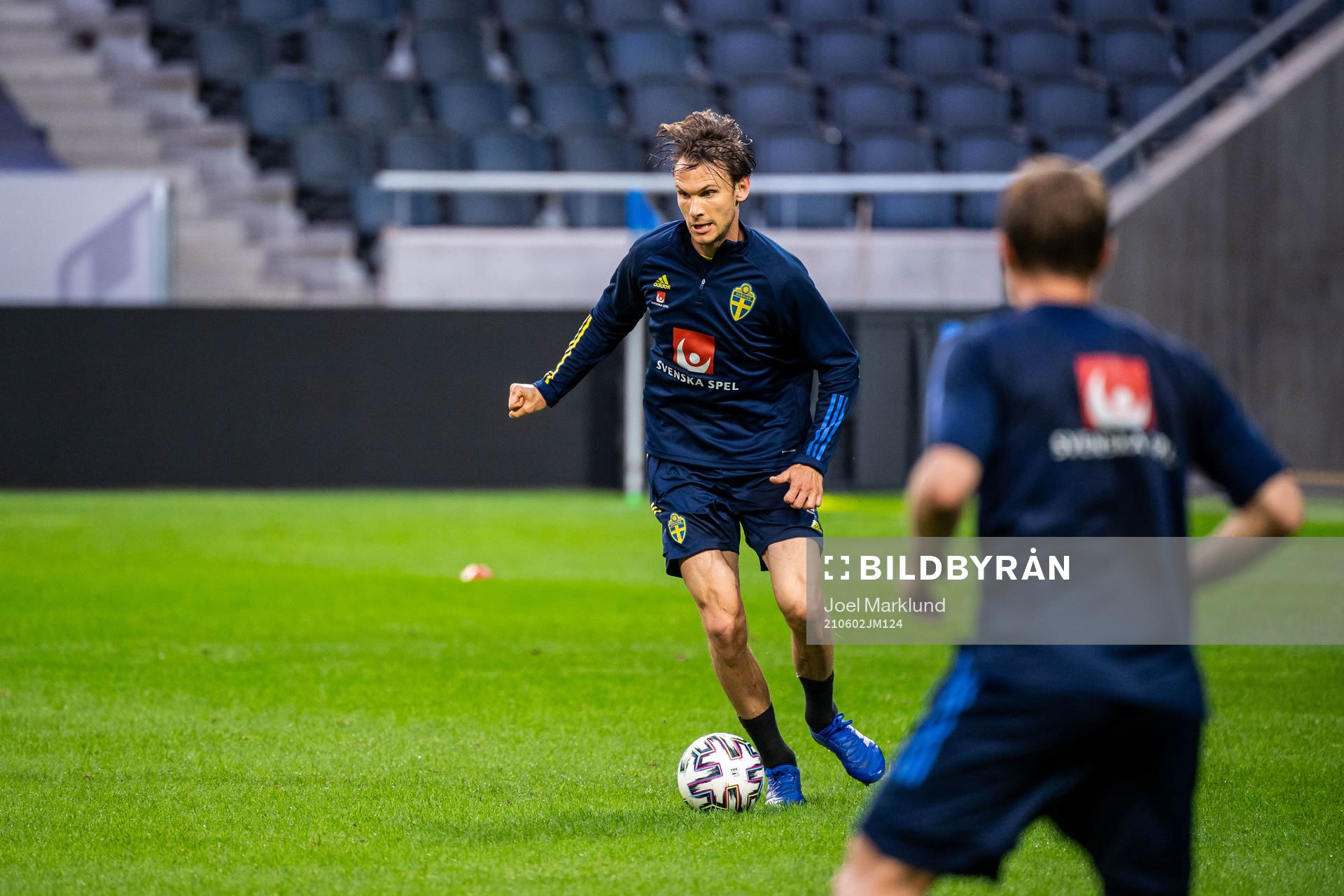 Albin Ekdal of the Swedish national football team