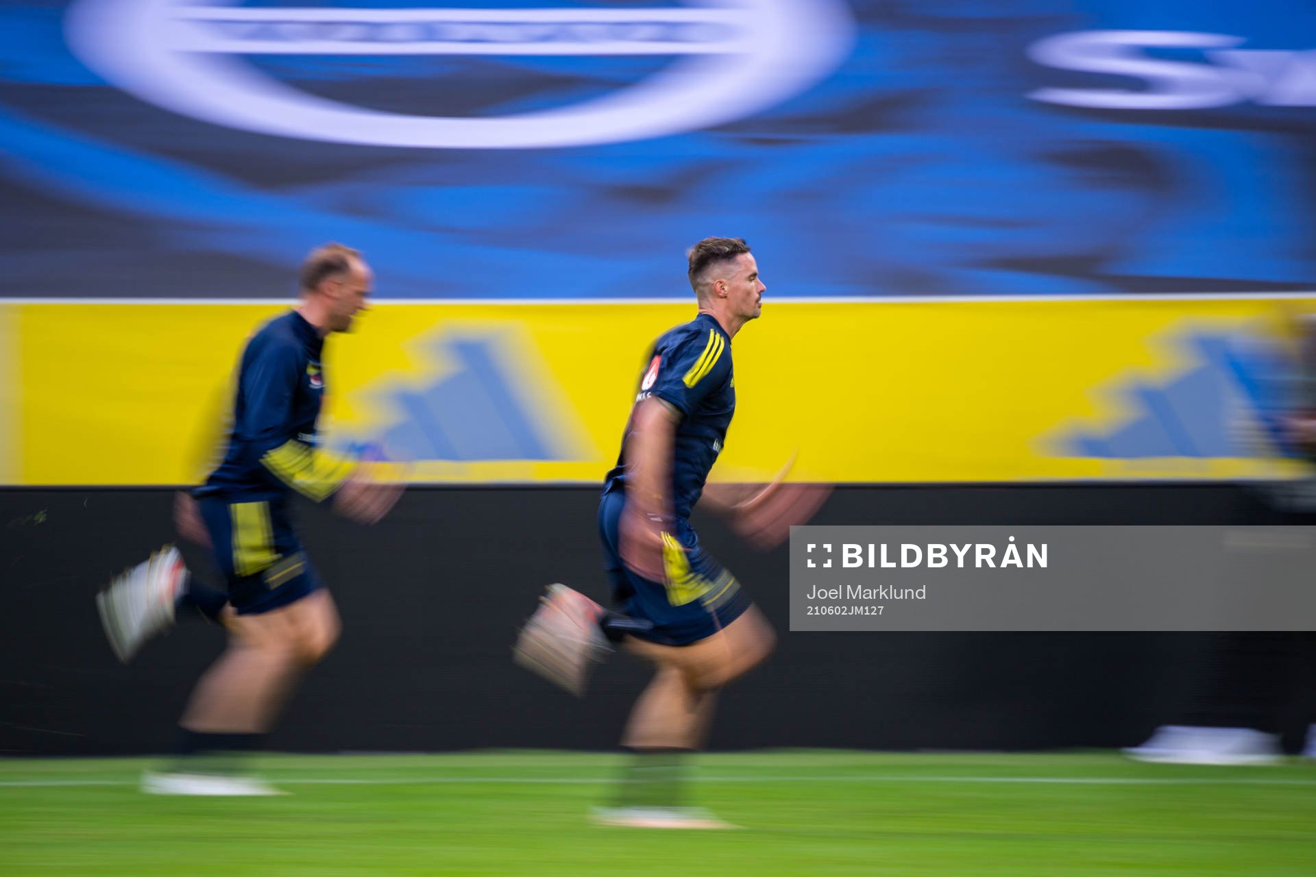 Andreas Granqvist  and Mikael Lustig of the Swedish