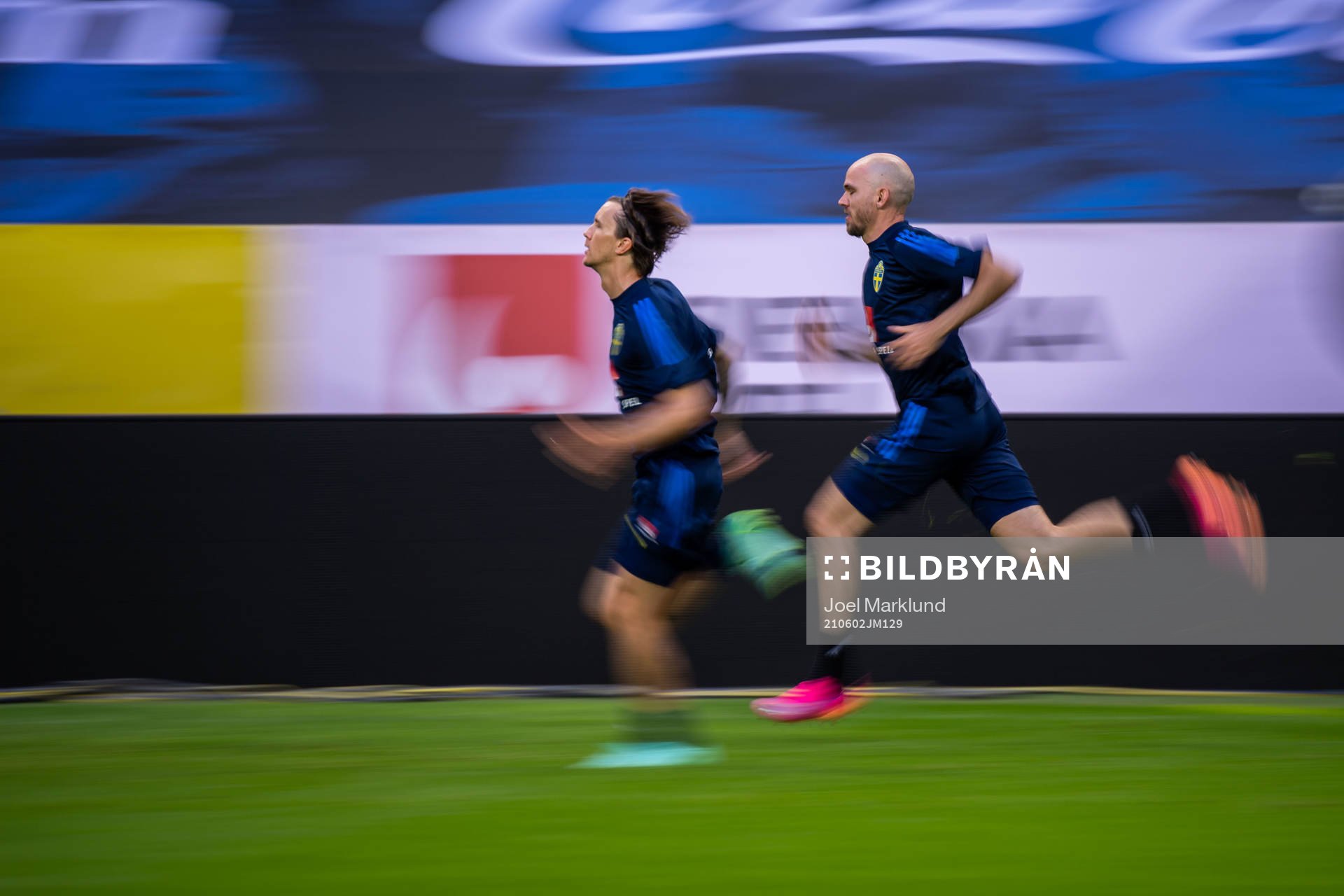 Kristoffer Olsson and Marcus Danielson of the Swedish