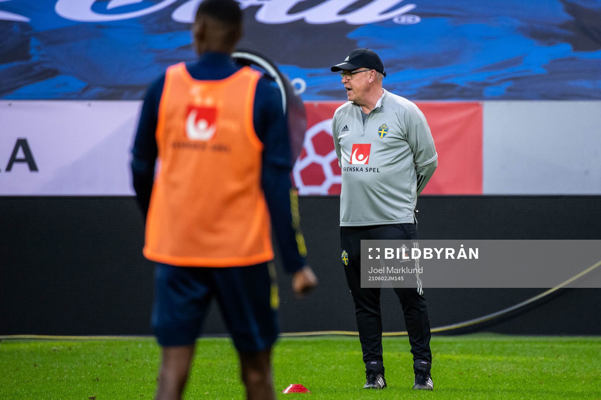 Janne Andersson, head coach of the Swedish national