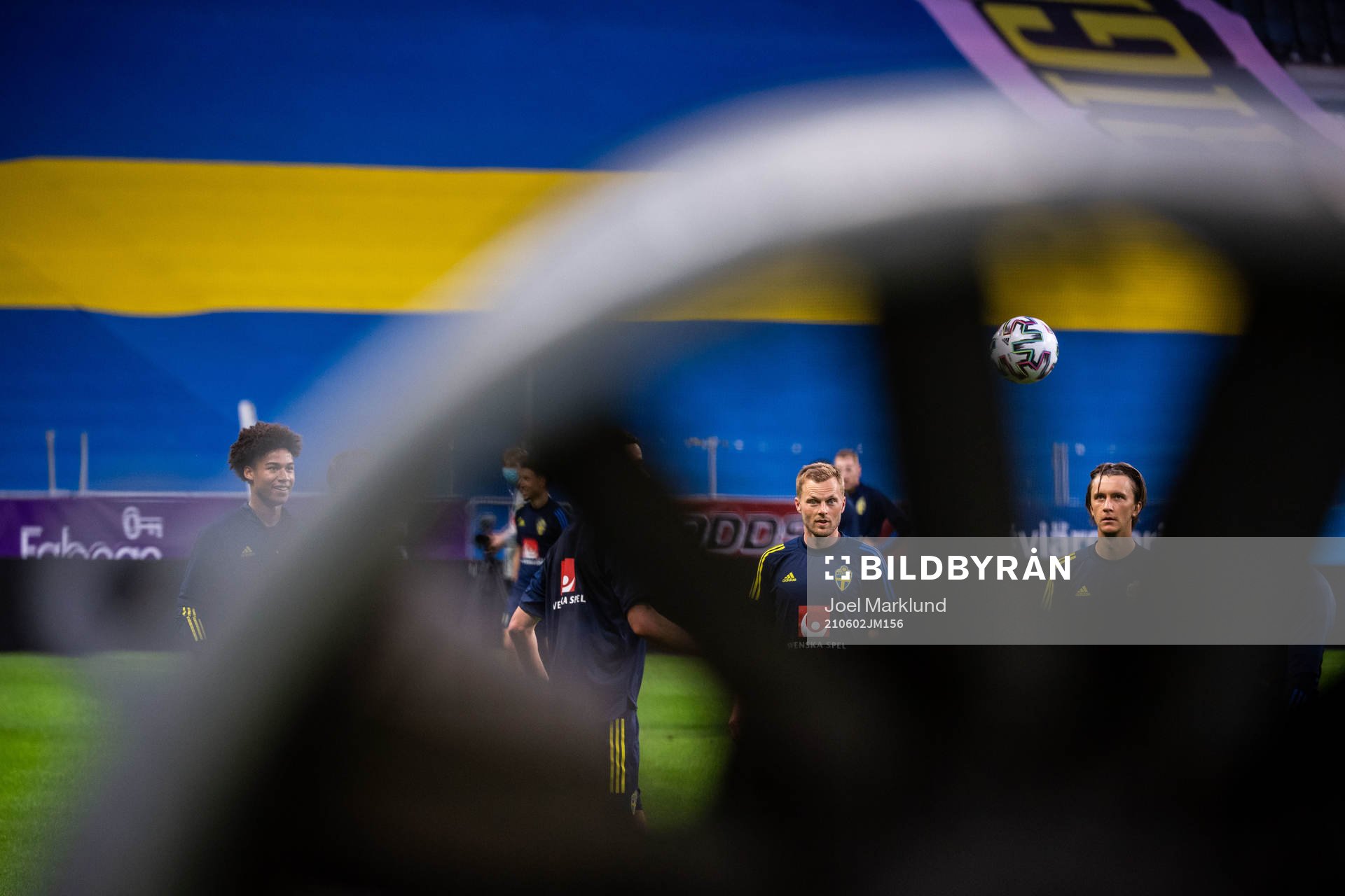 Jens Cajuste, Sebastian Larsson and Kristoffer Olsson of
