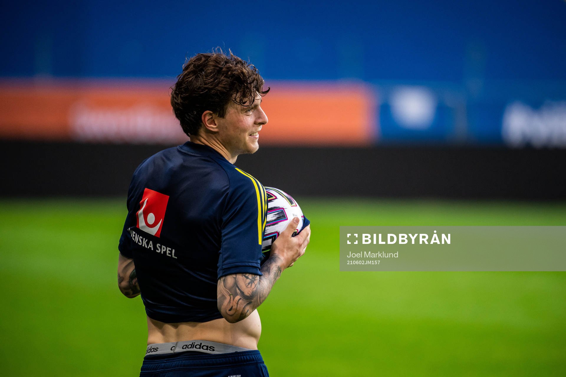 Victor Nilsson Lindelöf of the Swedish national football