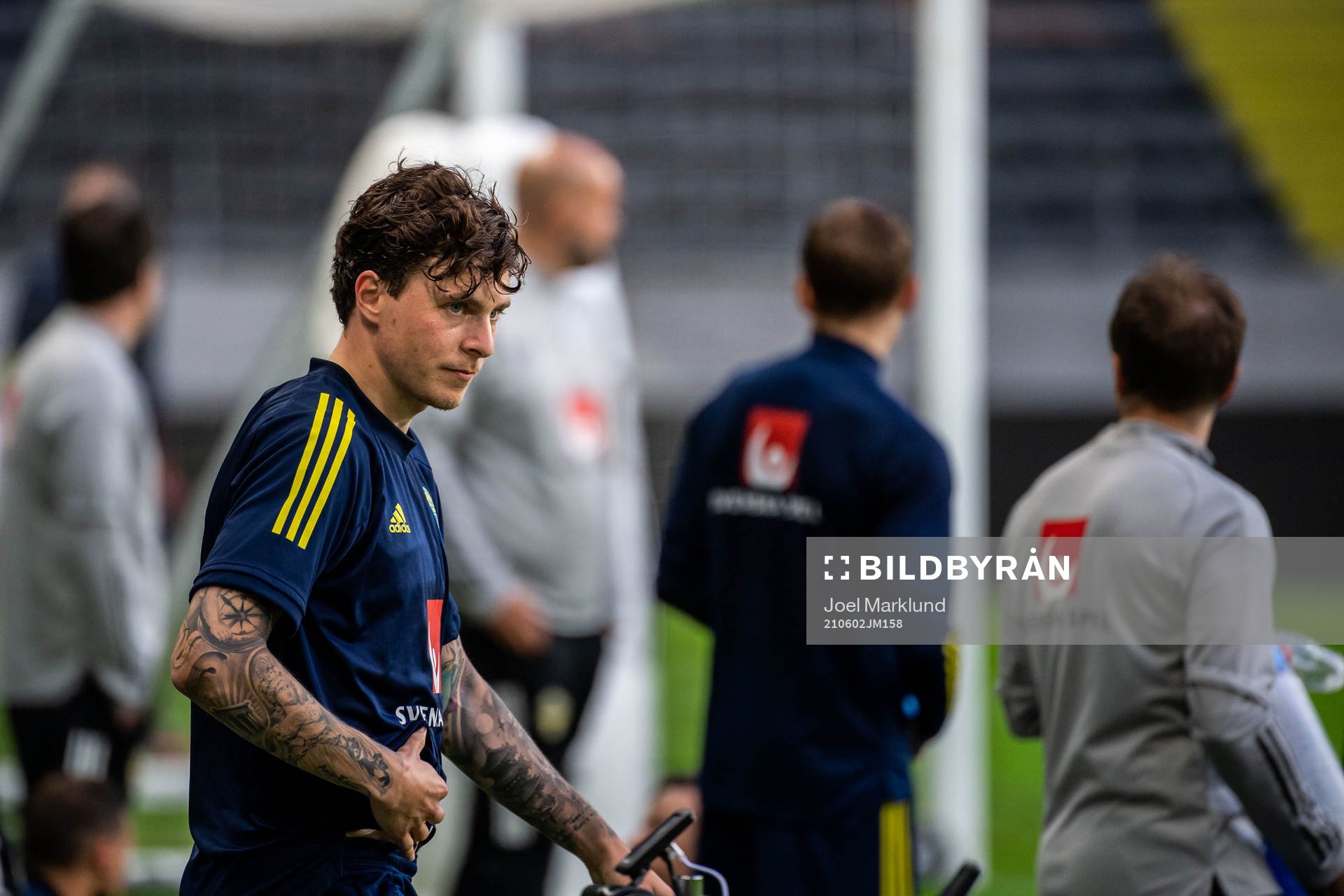 Victor Nilsson Lindelöf of the Swedish national football