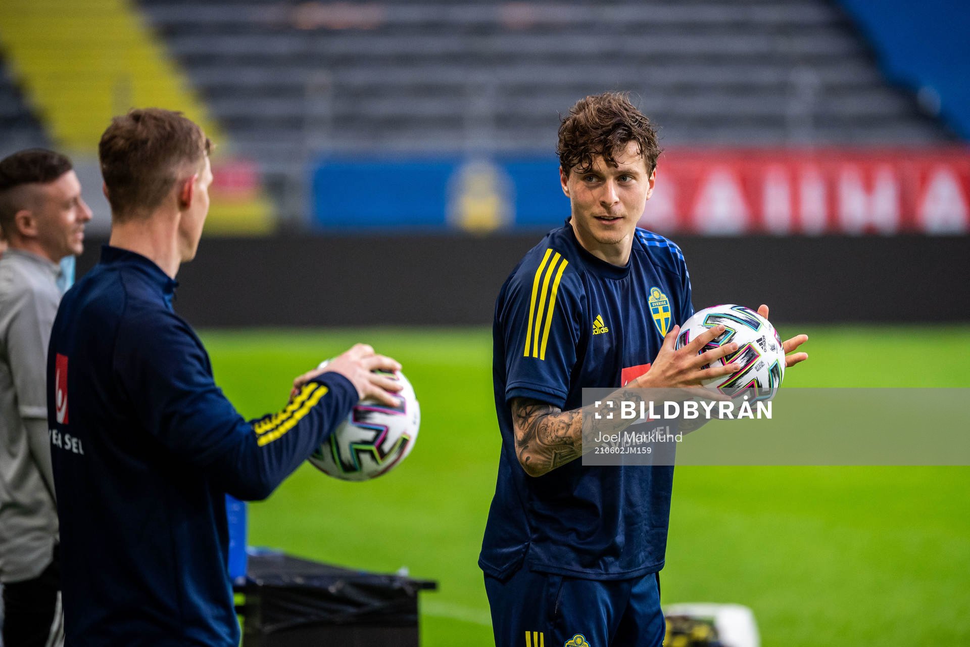Victor Nilsson Lindelöf of the Swedish national football