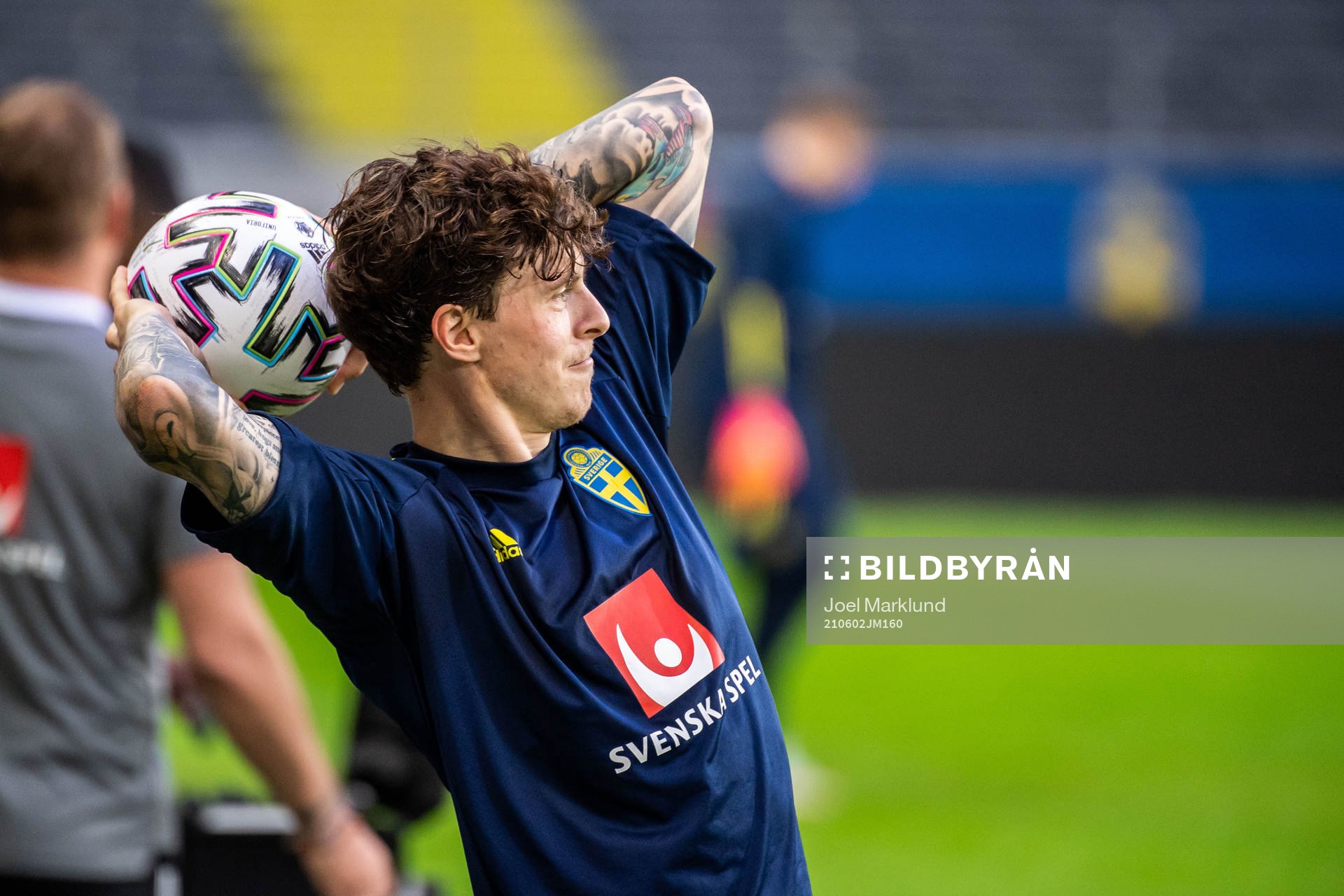 Victor Nilsson Lindelöf of the Swedish national football