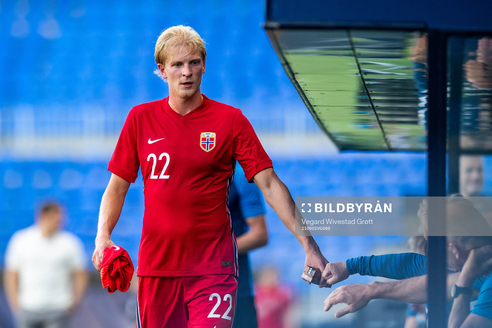 Morten Thorsby of Norway