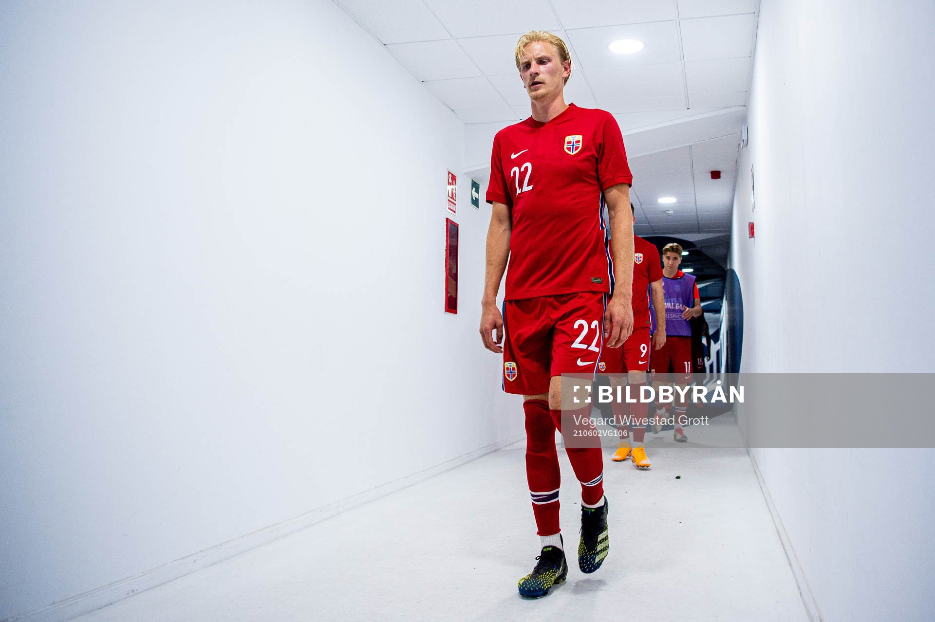 Morten Thorsby of Norway at half-time