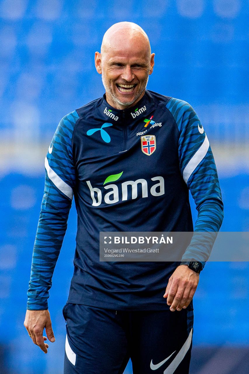 Ståle Solbakken, head coach of Norway