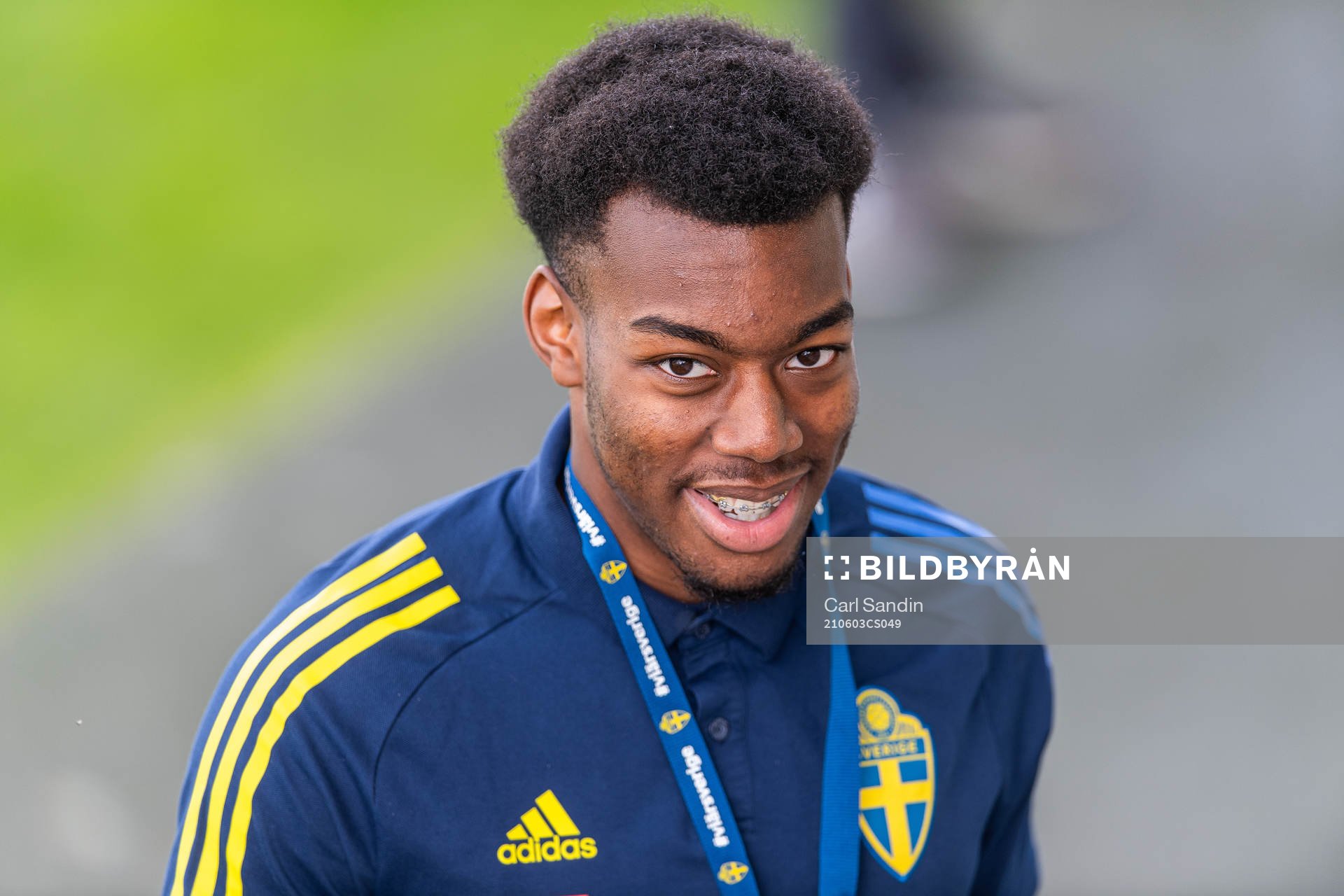 Anthony Elanga of Sweden