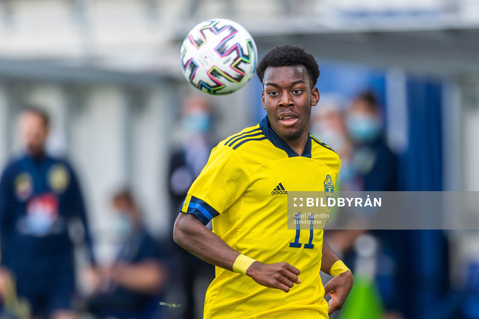 Anthony Elanga of Sweden