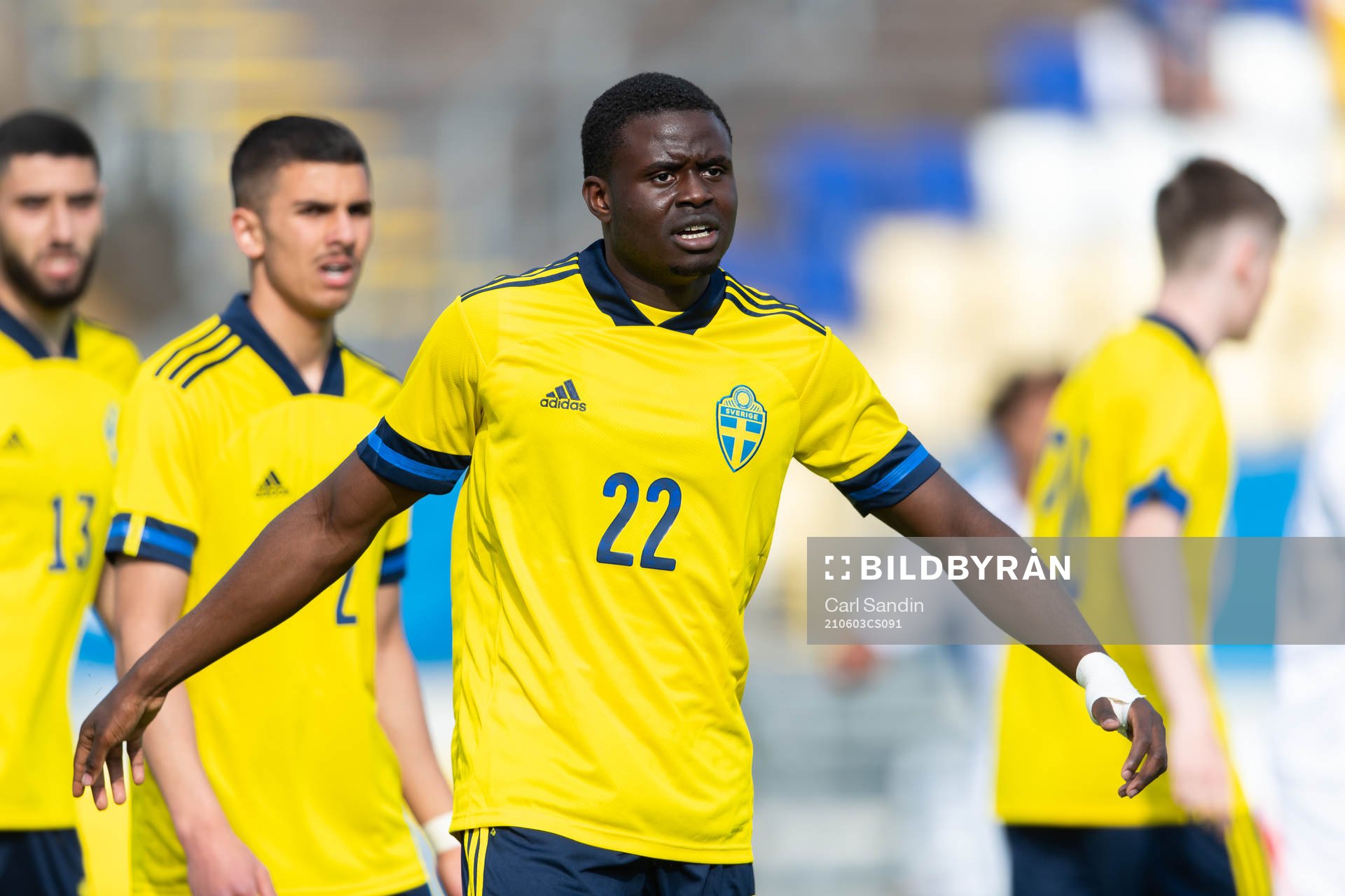 Benjamin Mbunga Kimpioka of Sweden