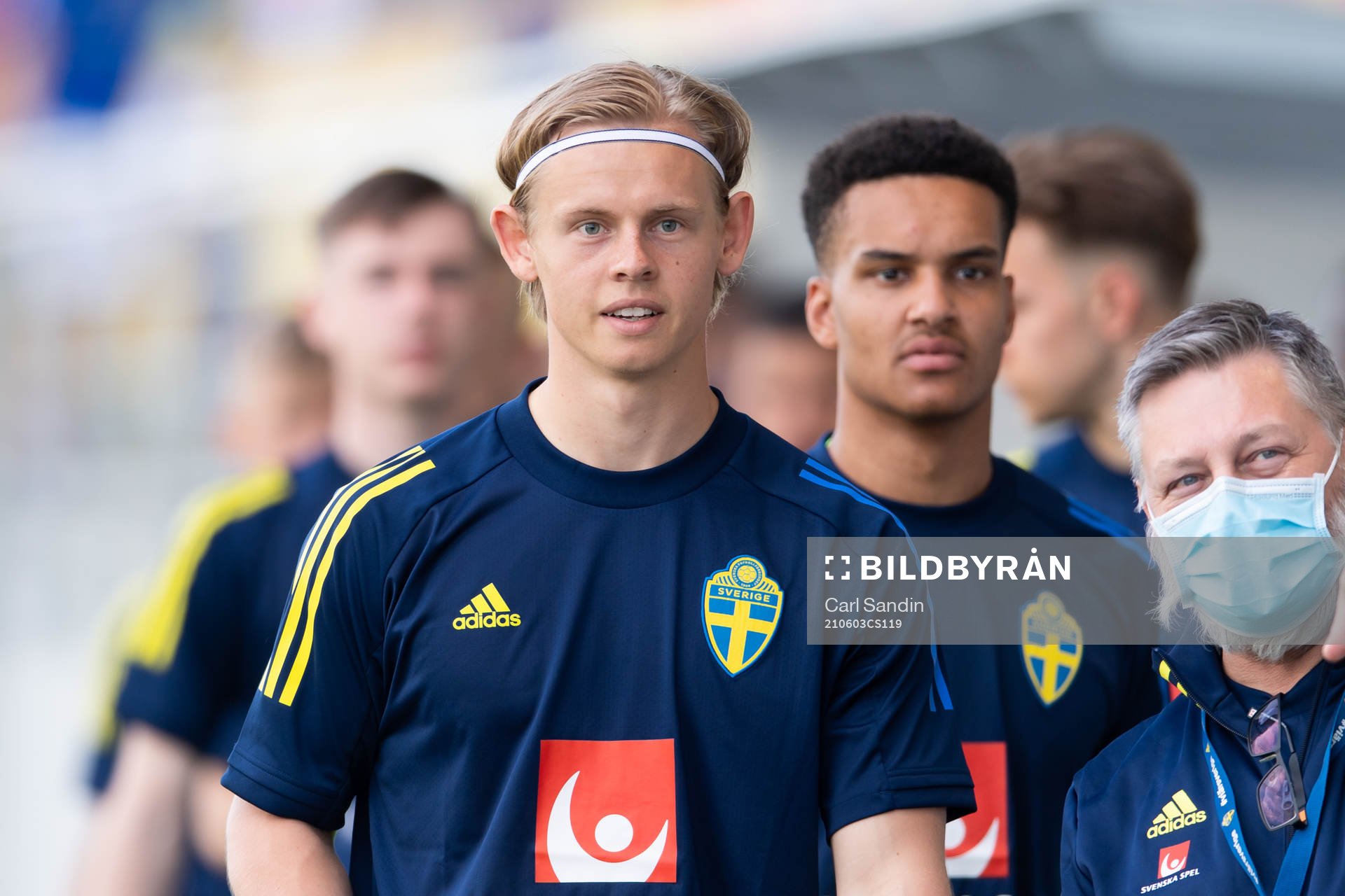 Goalkeeper Jakob Tånnander of Sweden