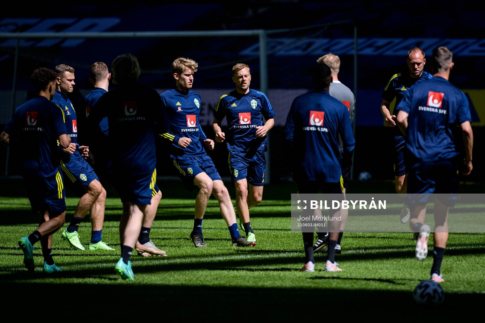 Viktor Claesson, Filip Helander, Sebastian Larsson and