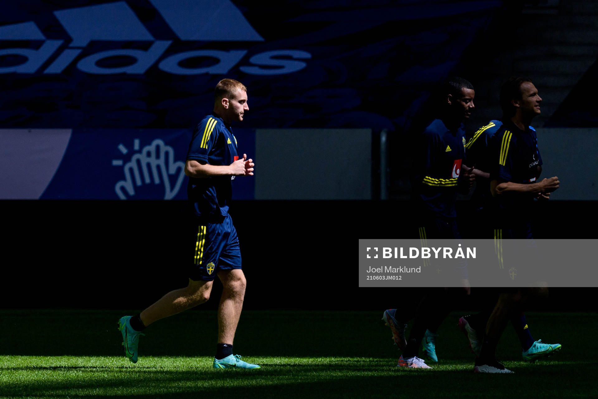 Dejan Kulusevski of the Swedish national football team
