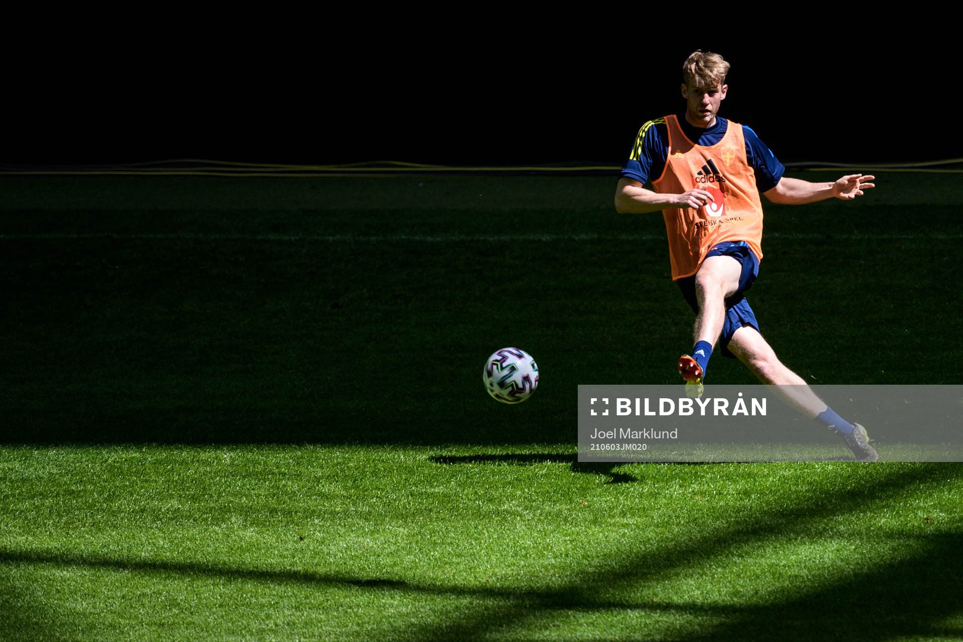 Filip Helander of the Swedish national football team