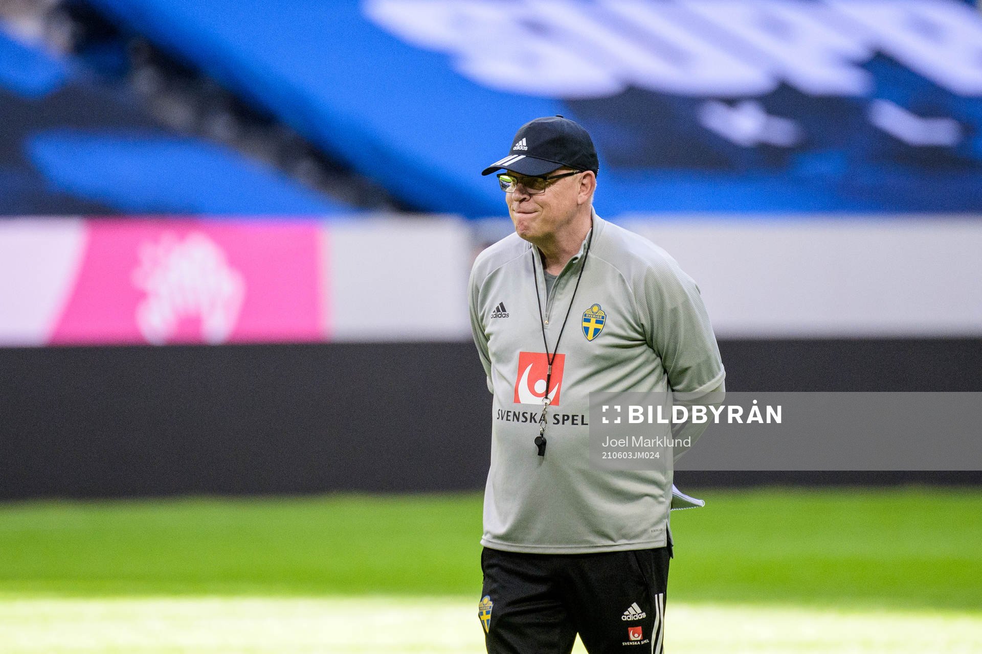 Janne Andersson, head coach of the Swedish national